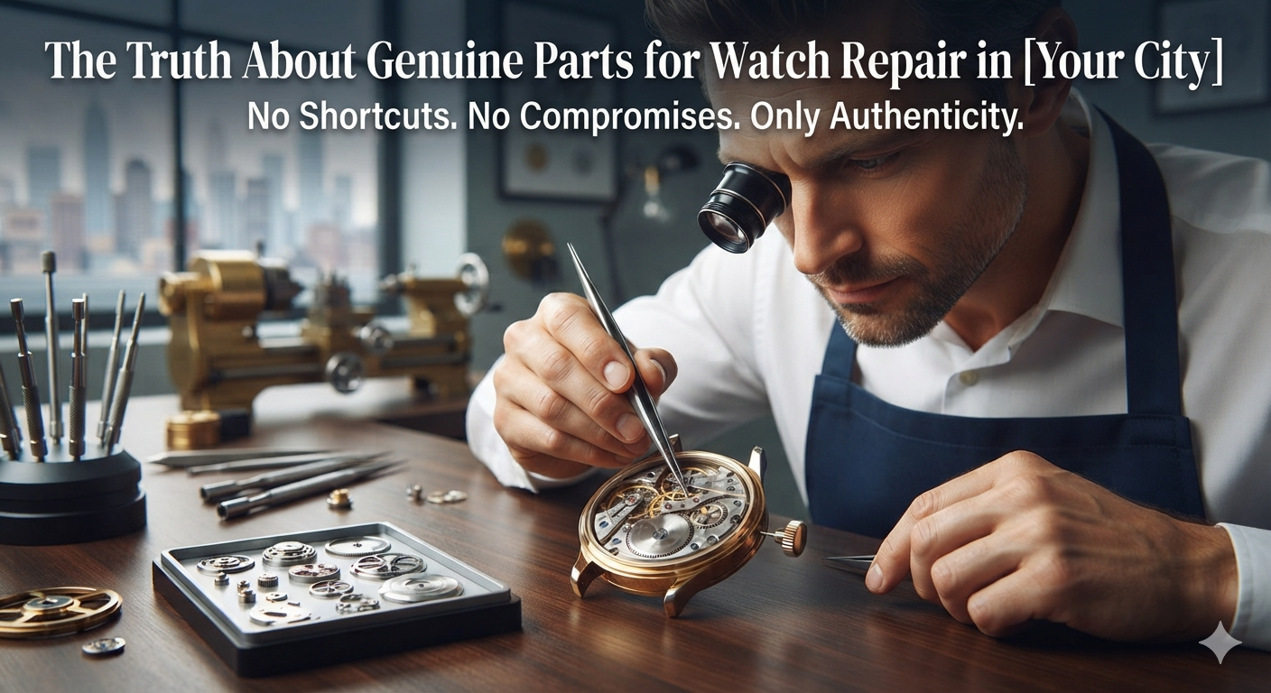 Why the Parts Used in Your Watch Repair Matter More Than You Think