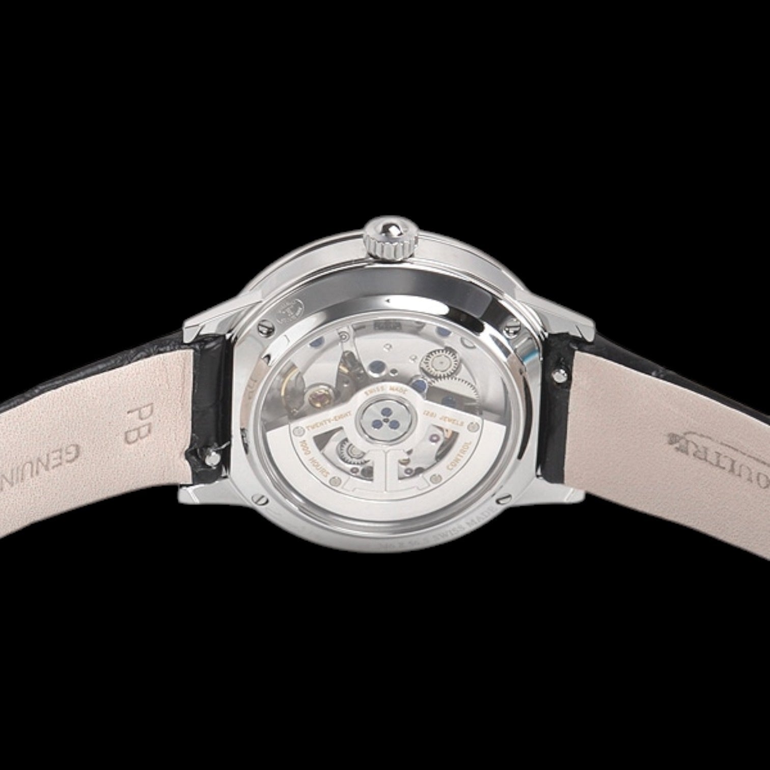 Senator Diary Mens Watch Pink Gold 42mm