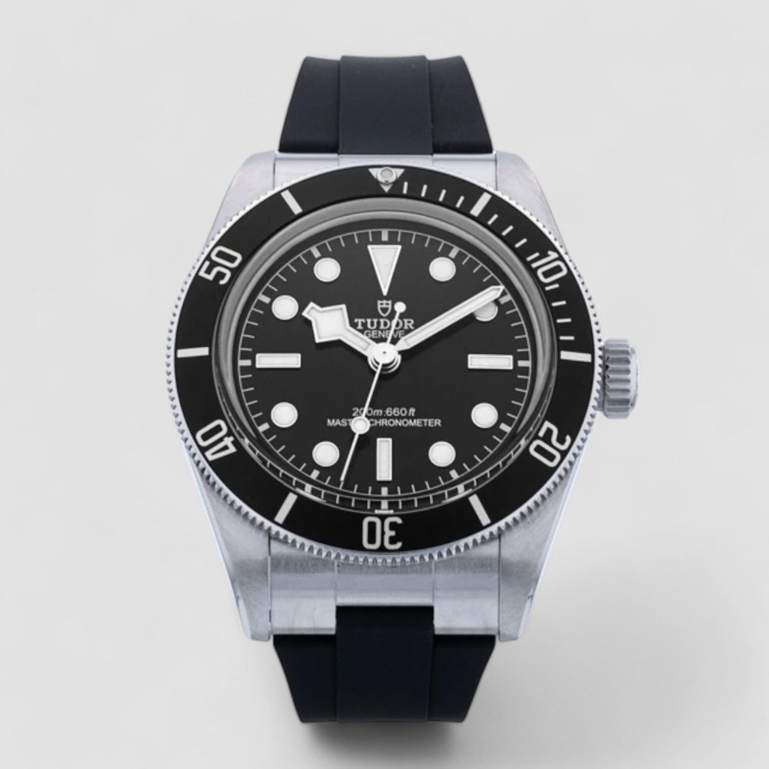 Black Bay Rubber Strap 41mm Dial