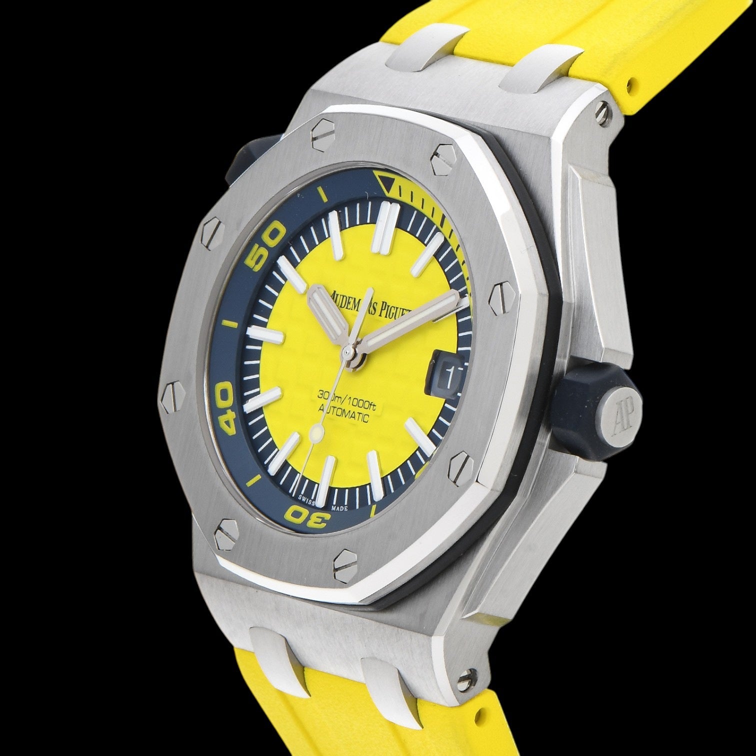 Royal Oak Offshore Diver Yellow / Rubber