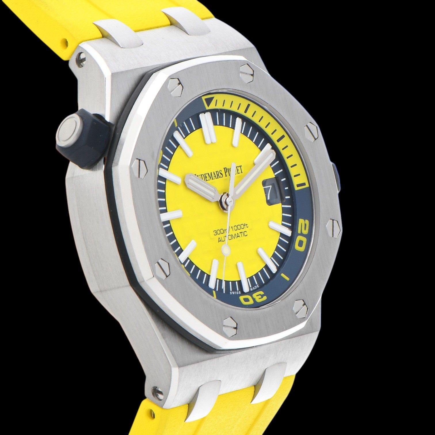 Royal Oak Offshore Diver Yellow / Rubber