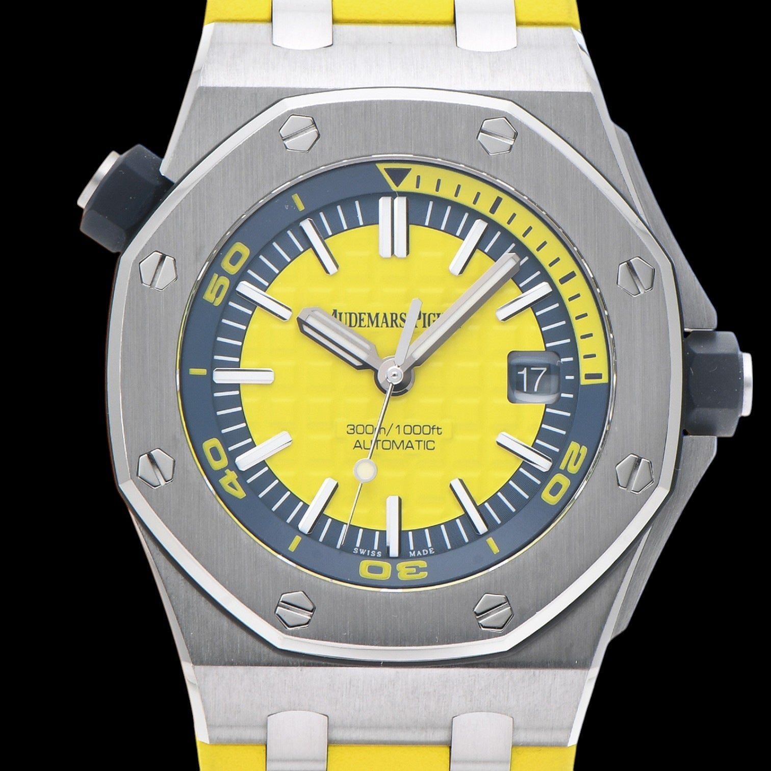 Royal Oak Offshore Diver Yellow / Rubber