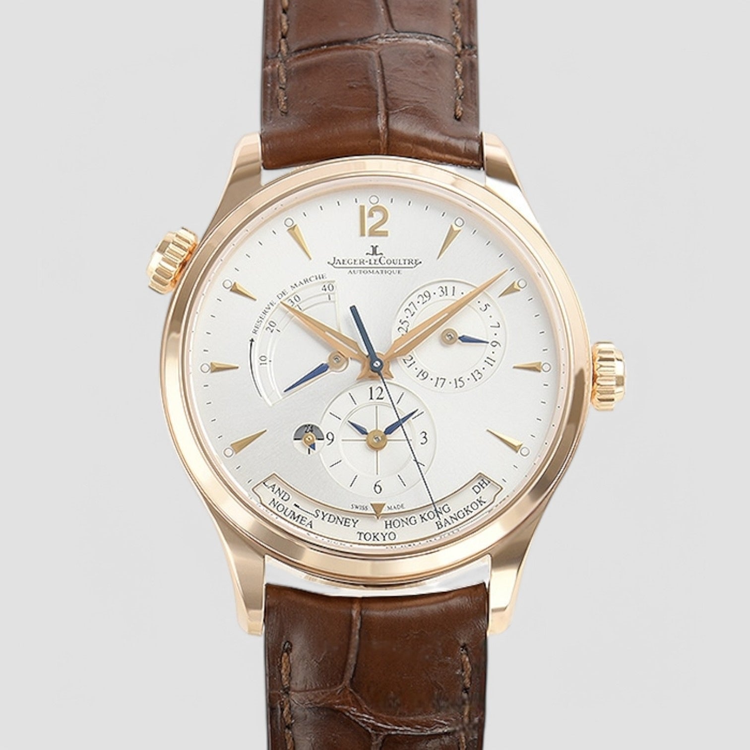 Master Geographic 18K Rose Gold Description