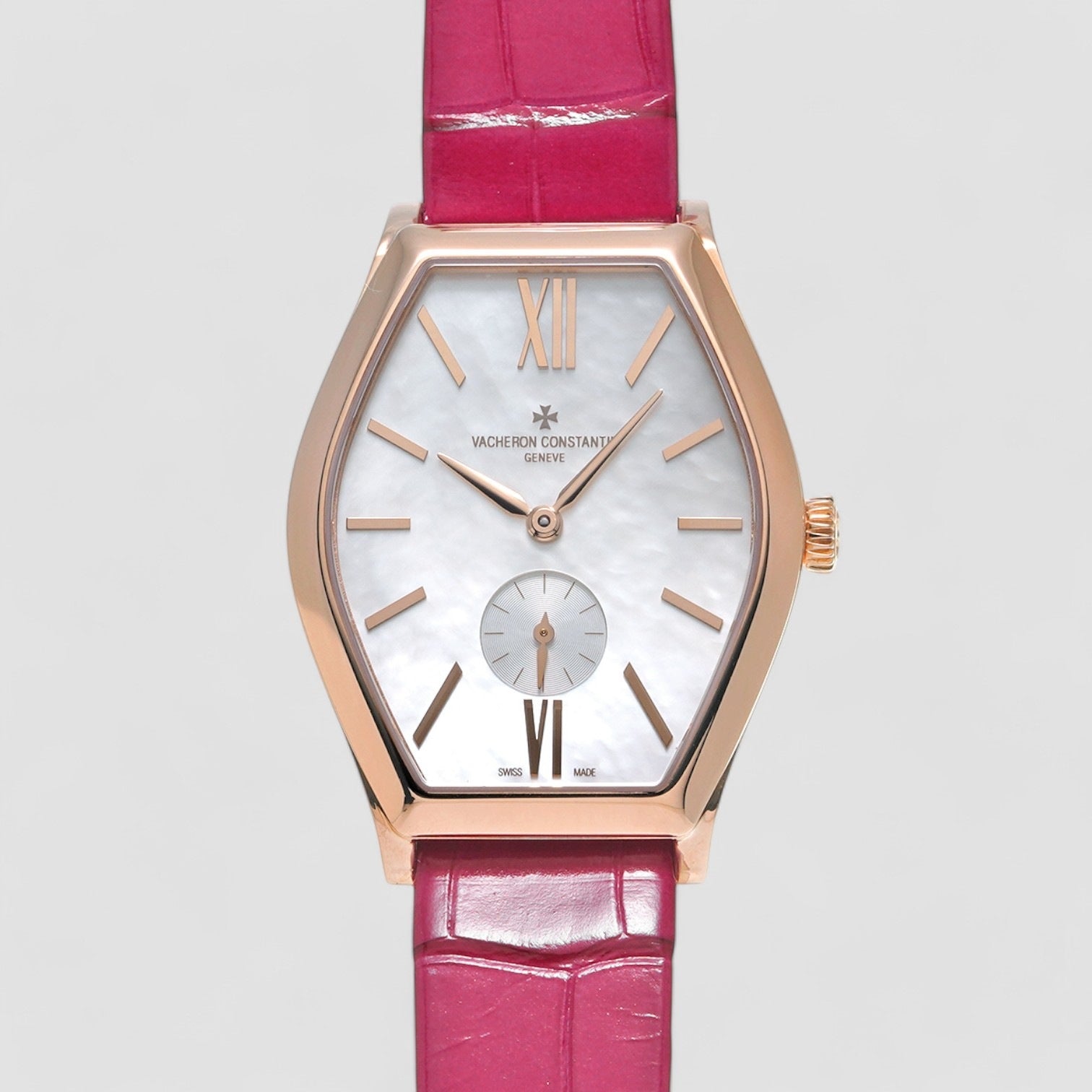 Malte White Shell unisex Watch