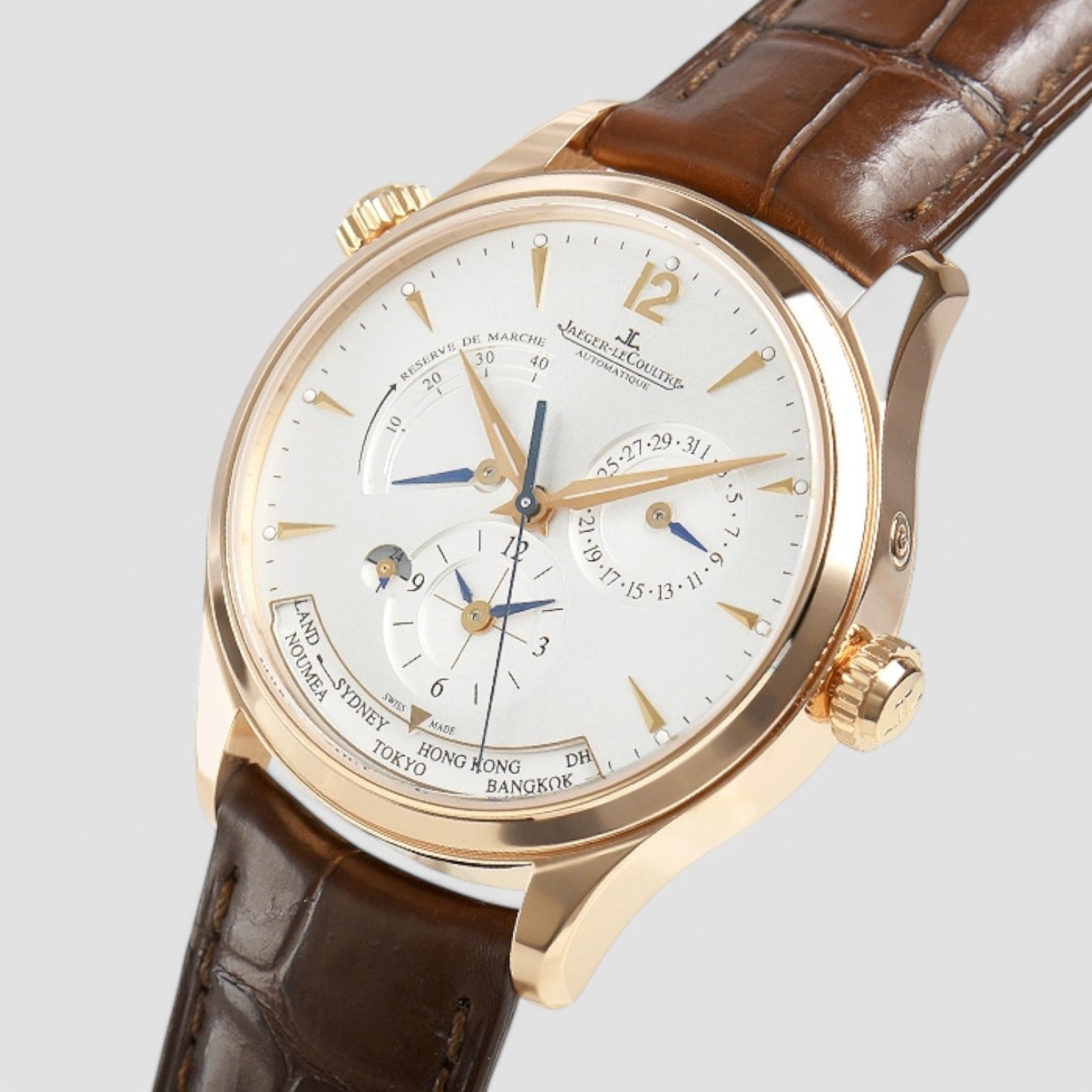 Master Geographic 18K Rose Gold Description