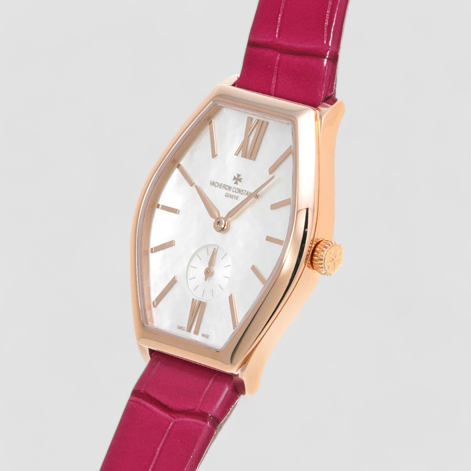 Malte White Shell unisex Watch