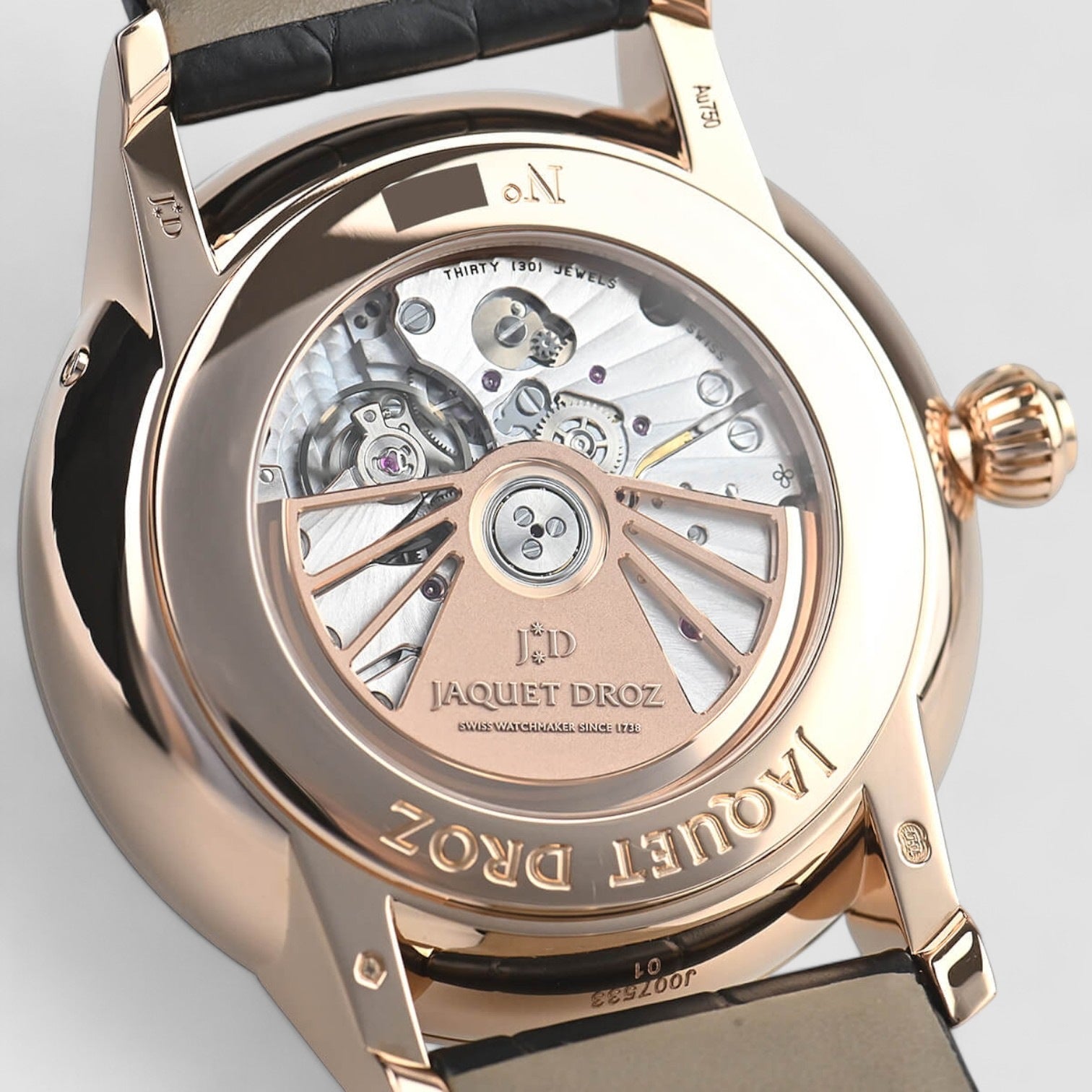 Grande Seconde Moon Black Enamel 43 mm