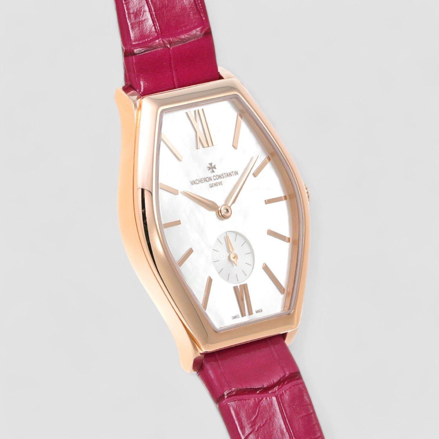 Malte White Shell unisex Watch