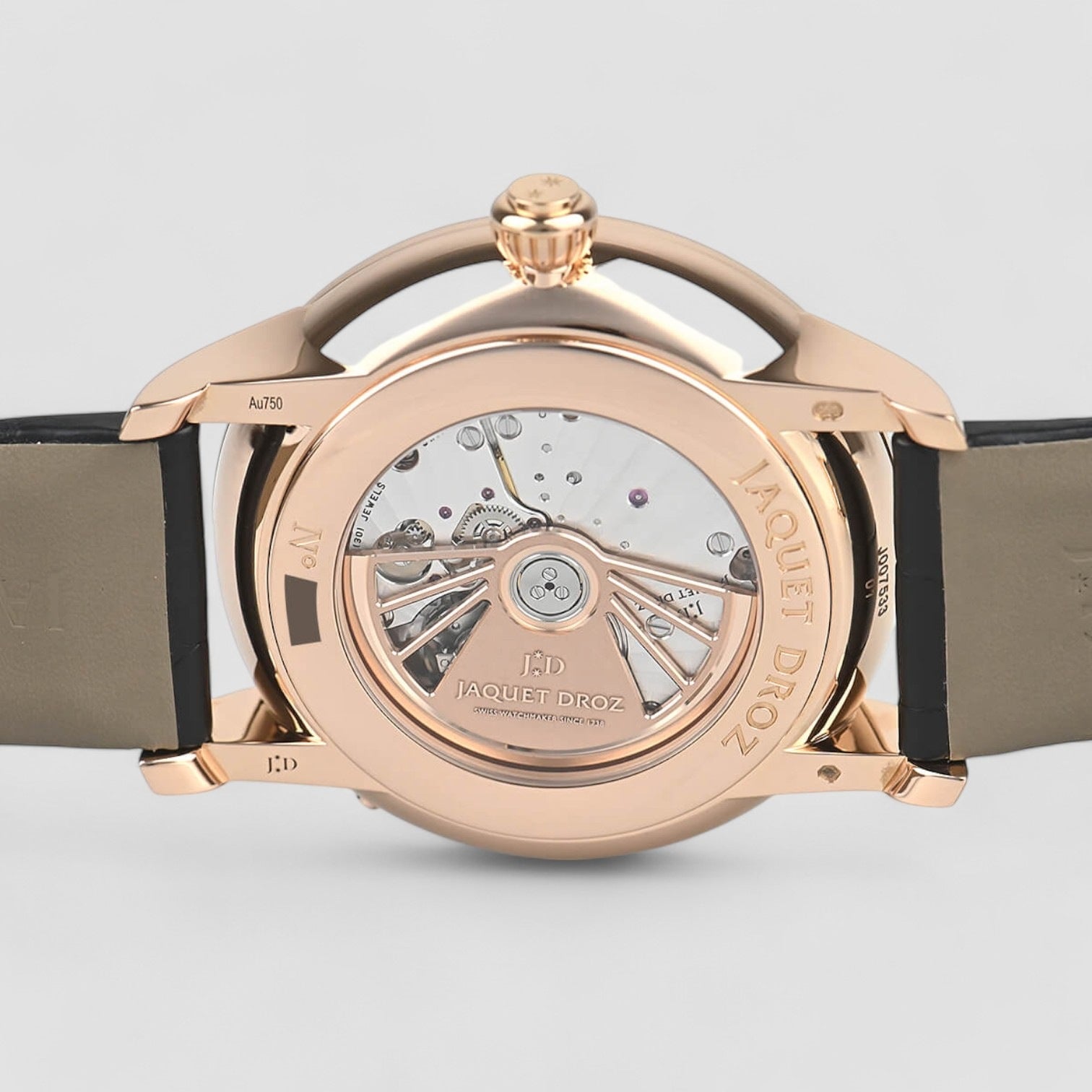Grande Seconde Moon Black Enamel 43 mm