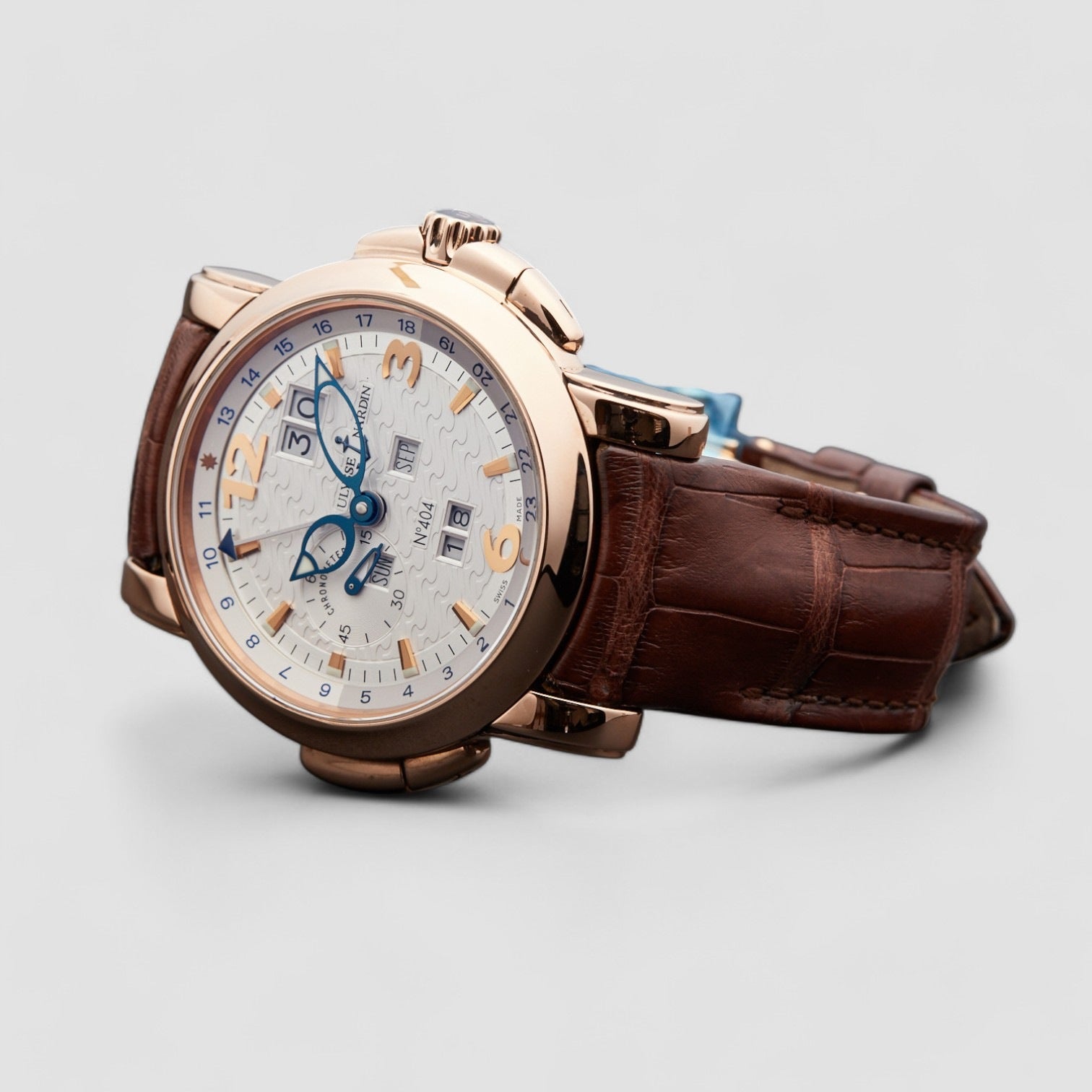 GMT +/- Perpetual + Perpetual 42mm Mens Watch