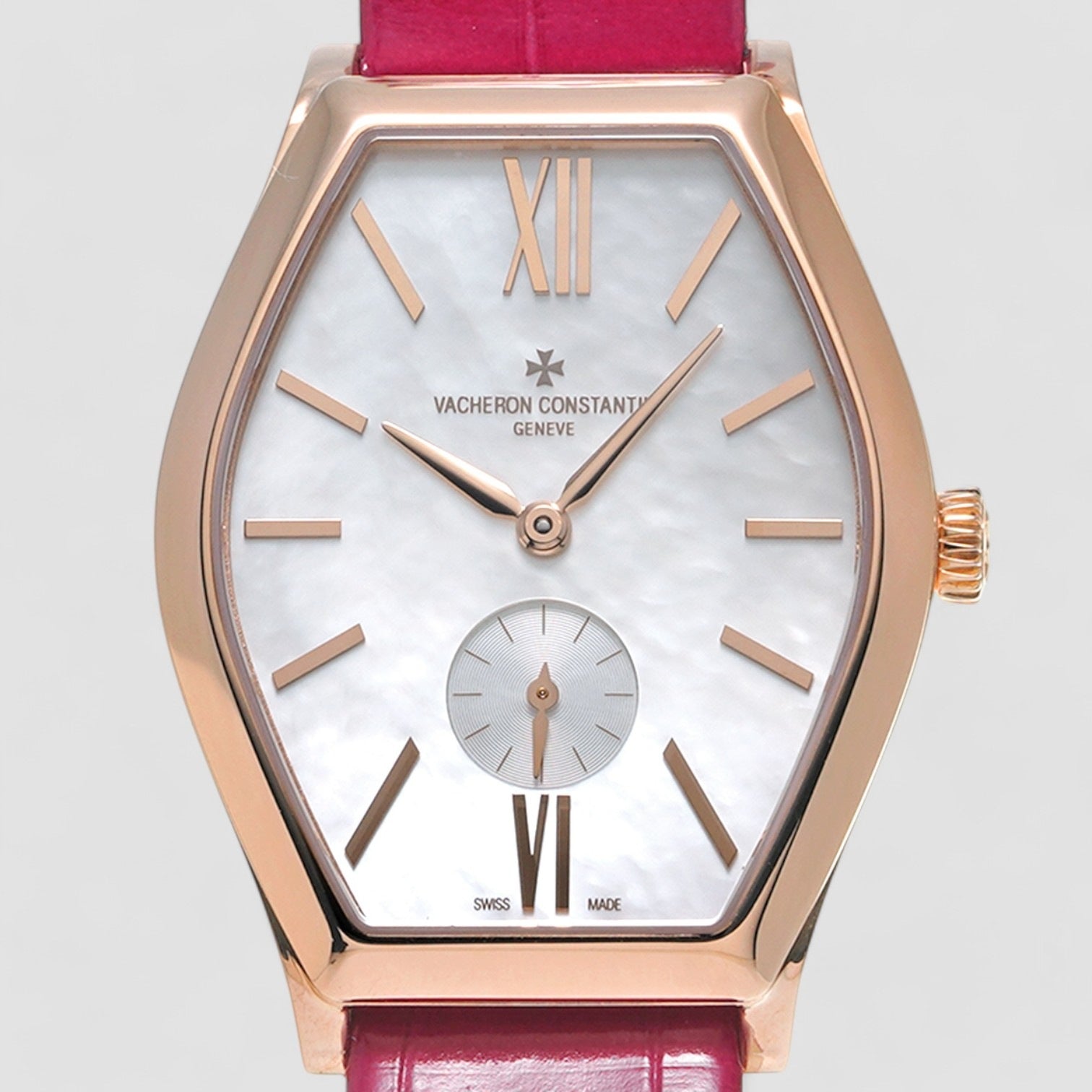 Malte White Shell unisex Watch