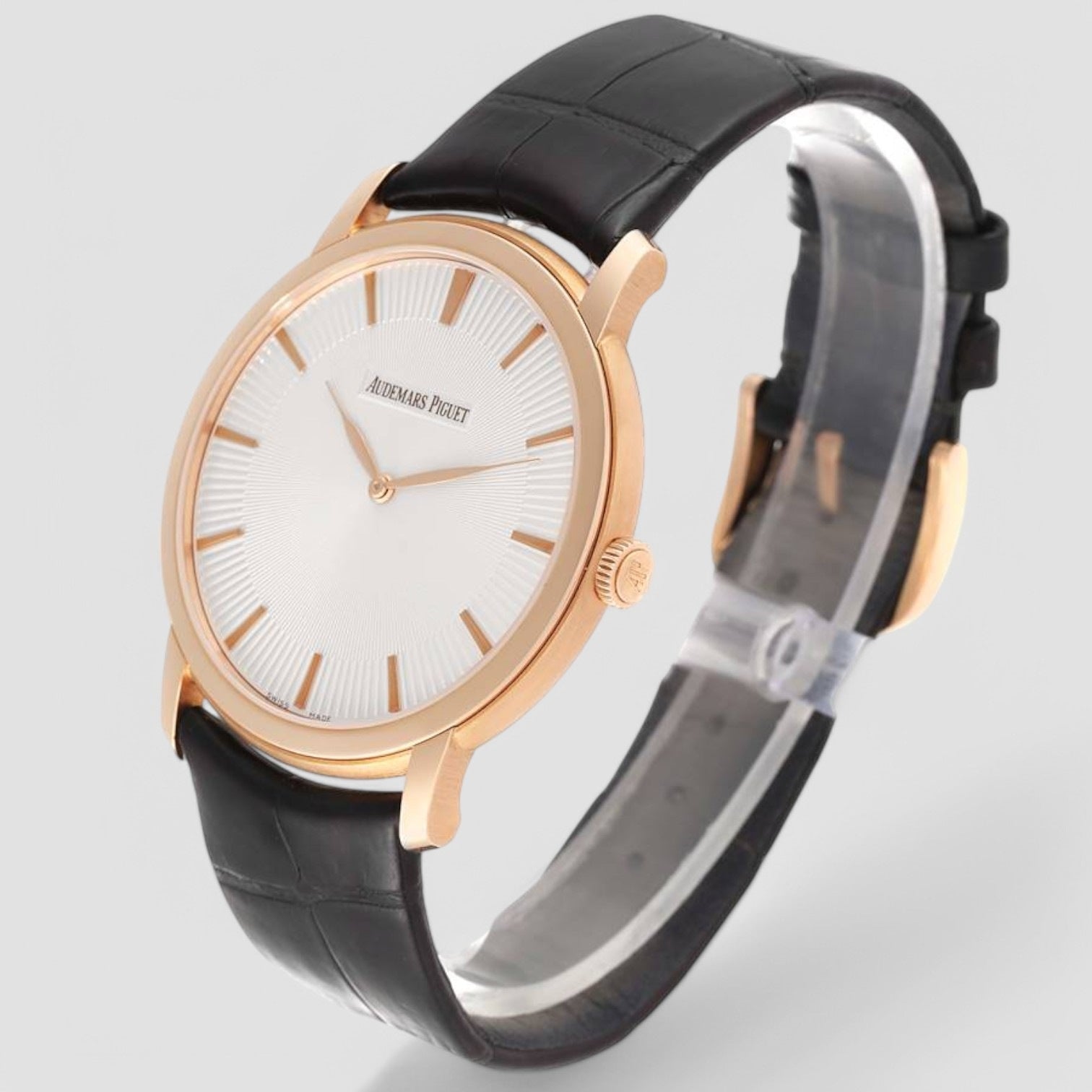 Jules Audemars  Extra-Thin Rose Gold Mens Watch