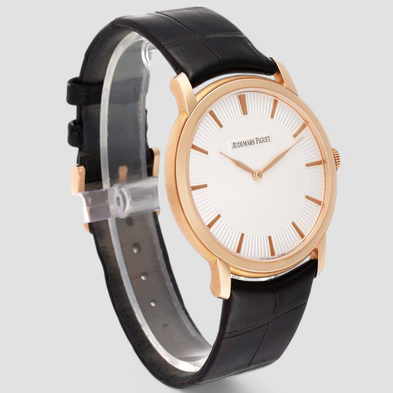 Jules Audemars  Extra-Thin Rose Gold Mens Watch
