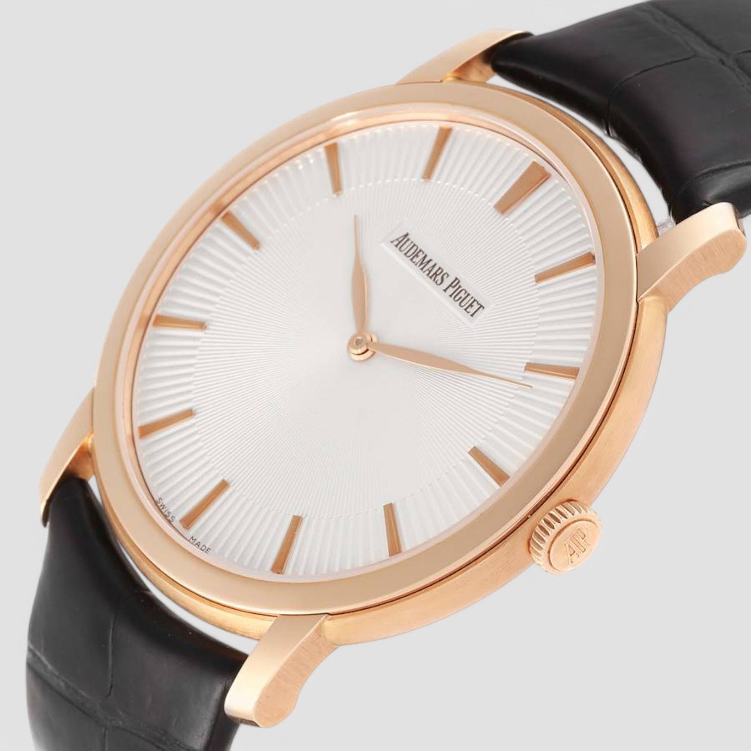 Jules Audemars  Extra-Thin Rose Gold Mens Watch