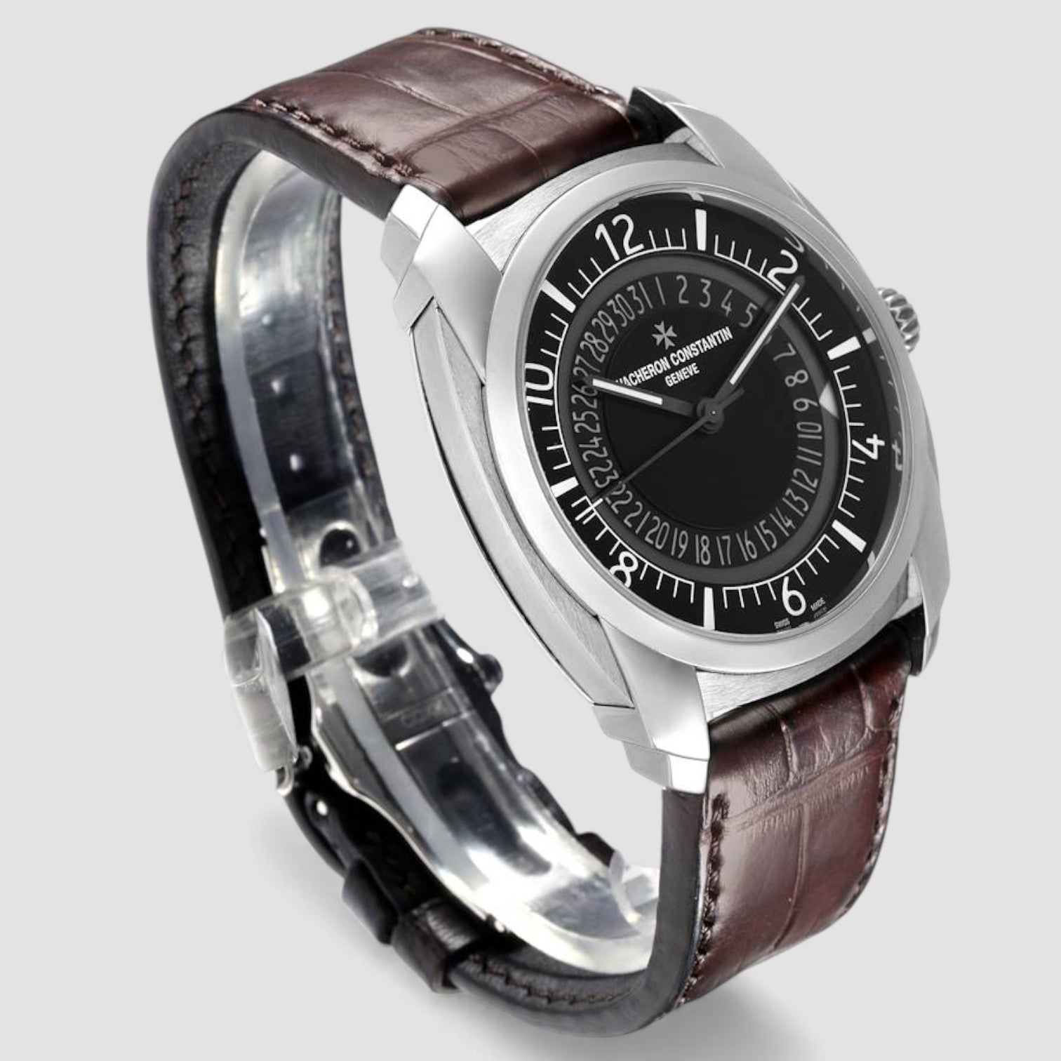 Quai de l'Ile Automatic SS Black Dial