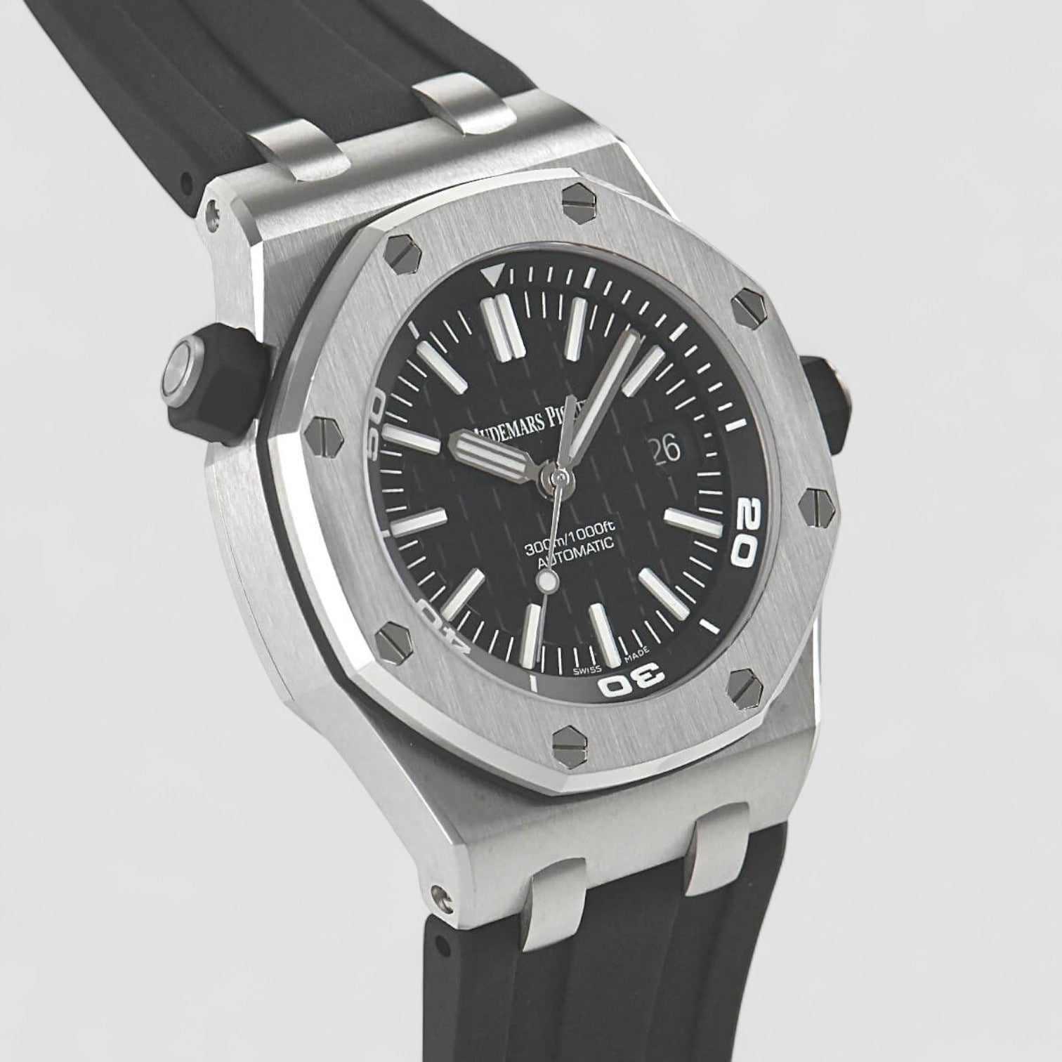 Royal Oak Offshore Diver 15710ST Offshore Diver Black / Rubber