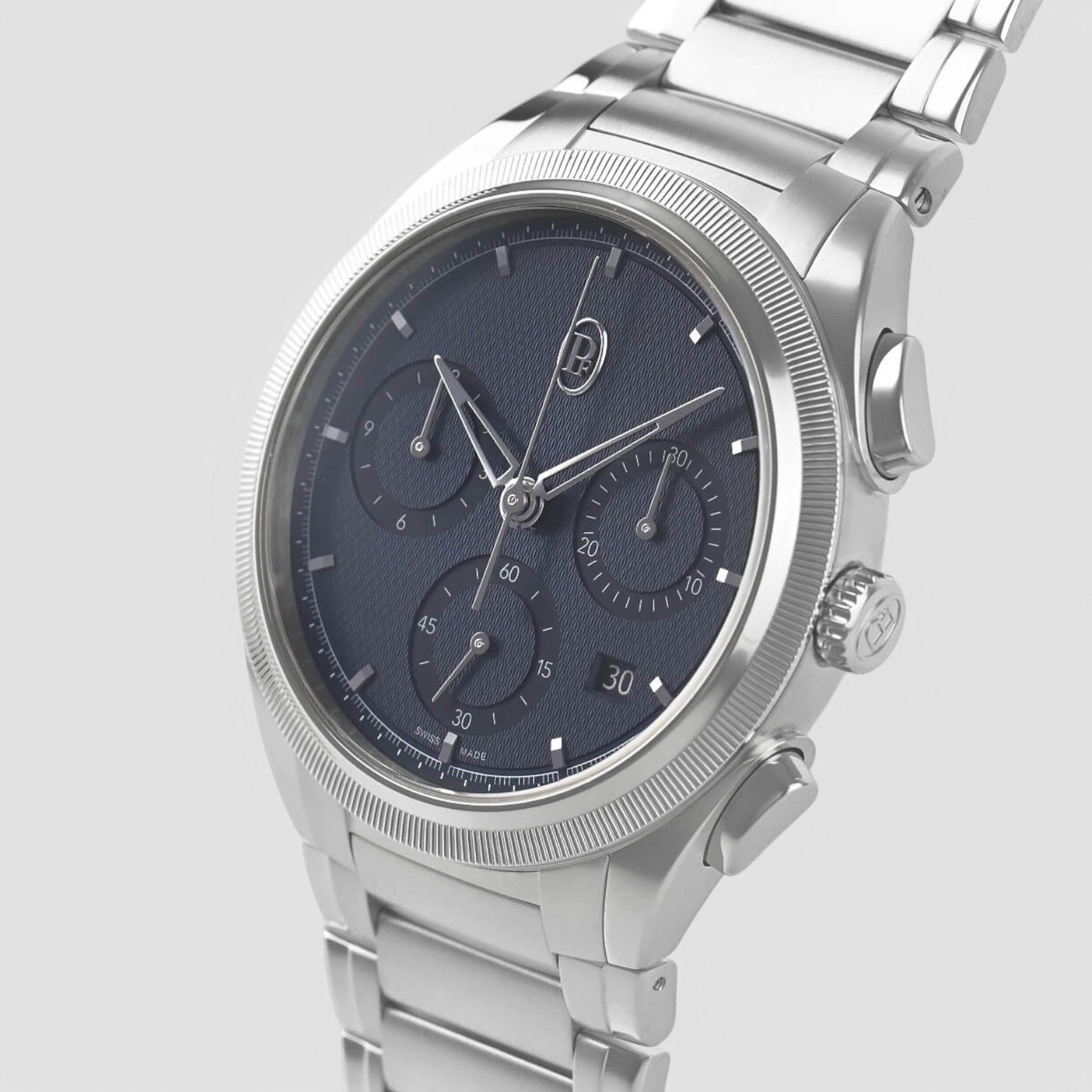 Tonda PF Chronograph SS / Platinum Description