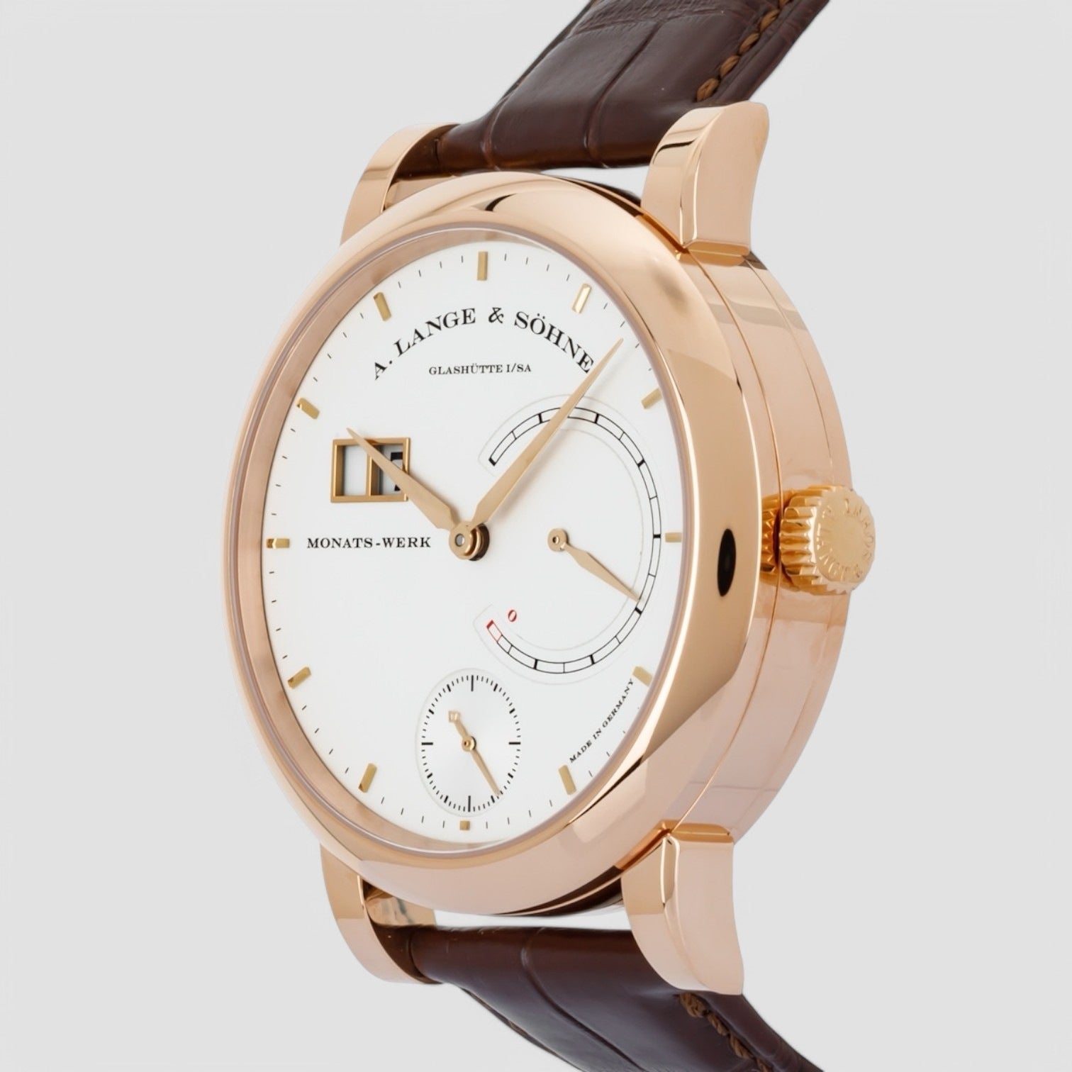 Lange 31 Hand Wind Silver Dial Unisex Watch