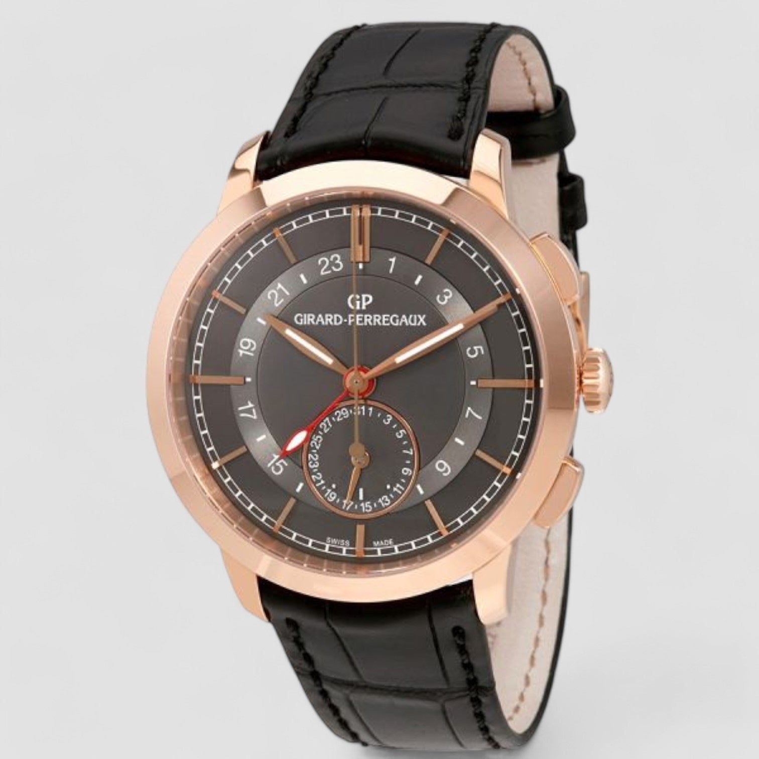 1966 Dual Time Pink Gold