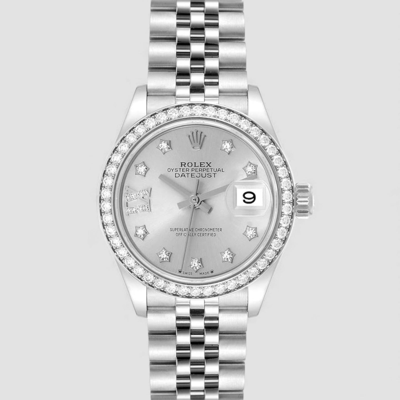 Rolex Lady-Datejust 28mm Stainless Steel Ladies Watch