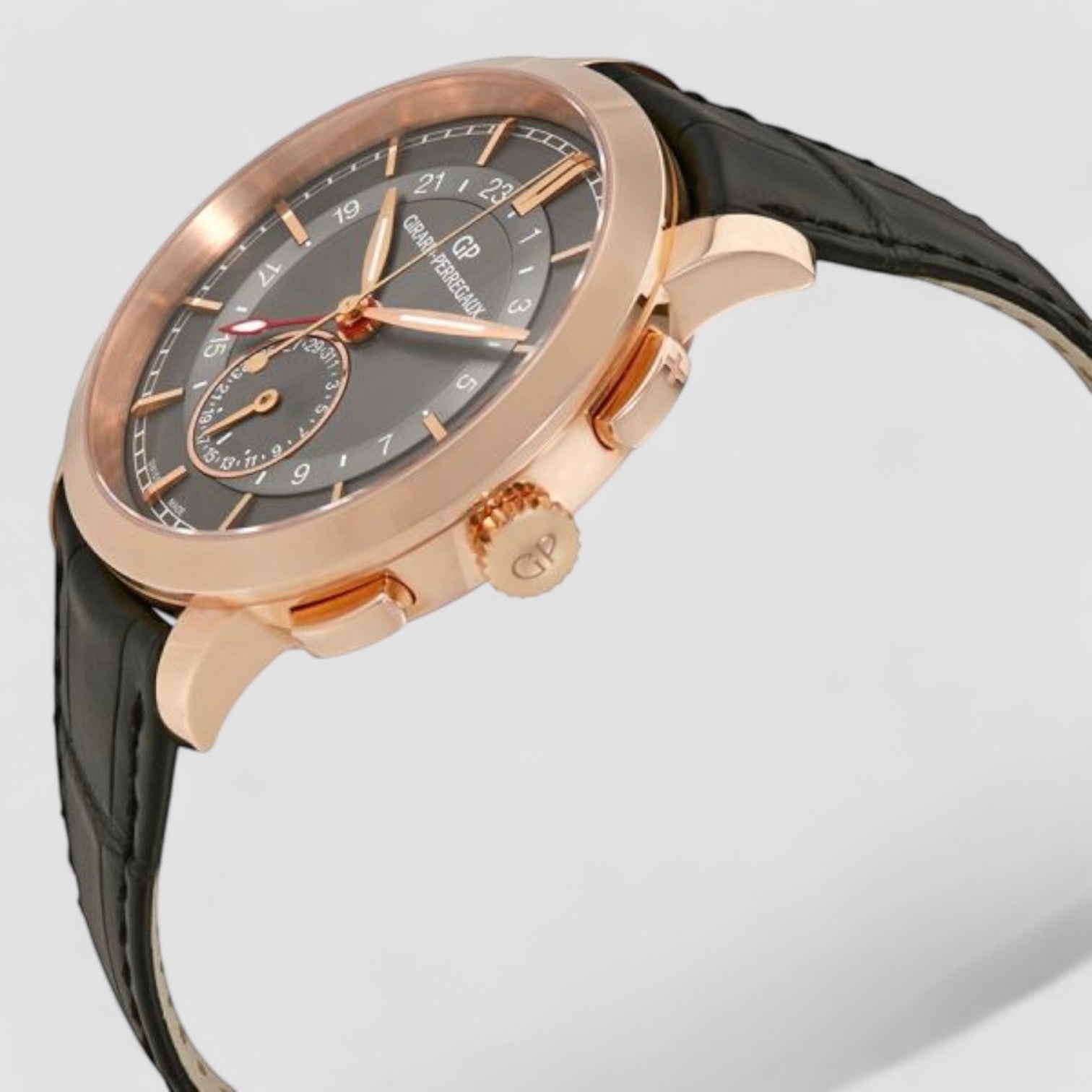 1966 Dual Time Pink Gold