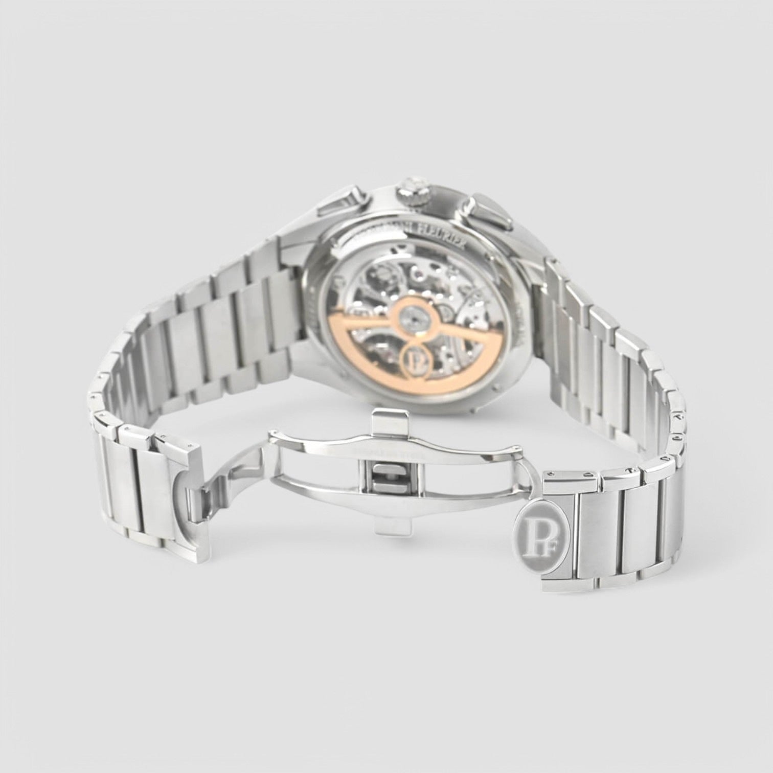 Tonda PF Chronograph SS / Platinum Description