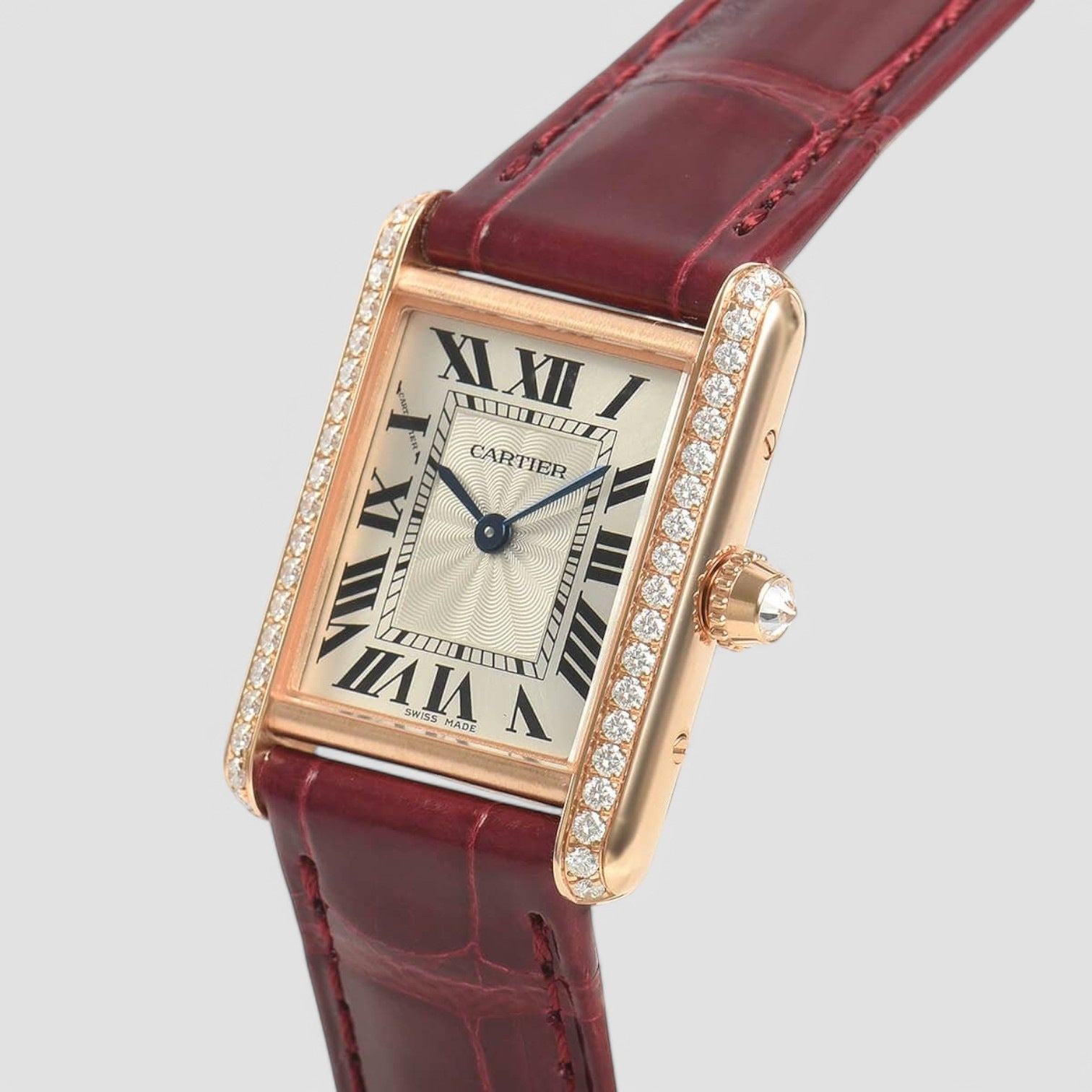 Tank Louis Cartier WJTA0010 Rose Gold Manual Watch