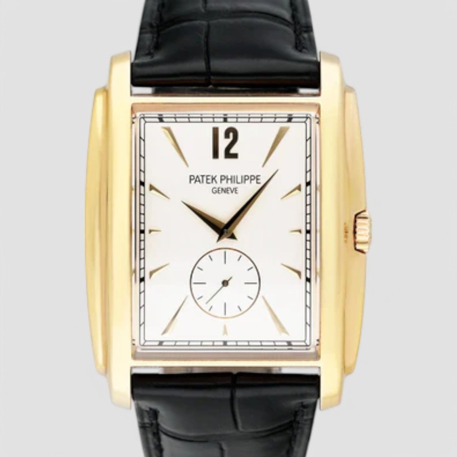 Gondolo 5124J 18K Yellow Gold Manual Wind Silver Dial