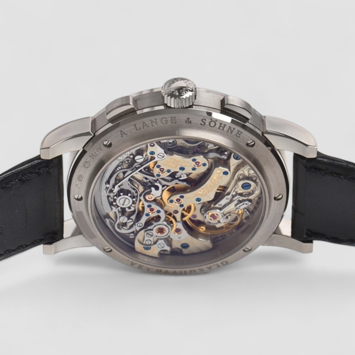 815 Flyback Chronograph Silver Dial 18K White Gold