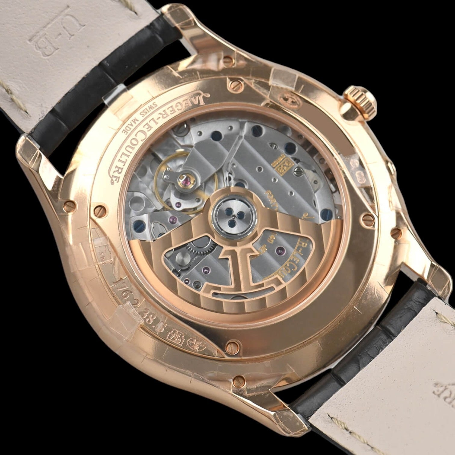Master Grande Ultra Thin Silver Dial Diamond Bezel RG