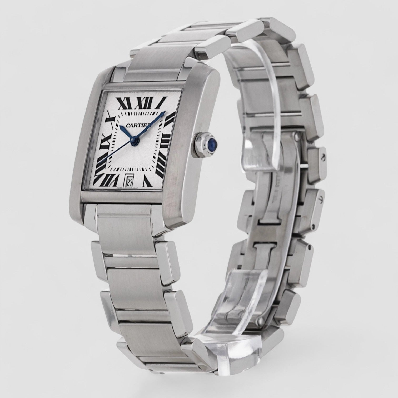 Tank Française Steel Automatic Watch