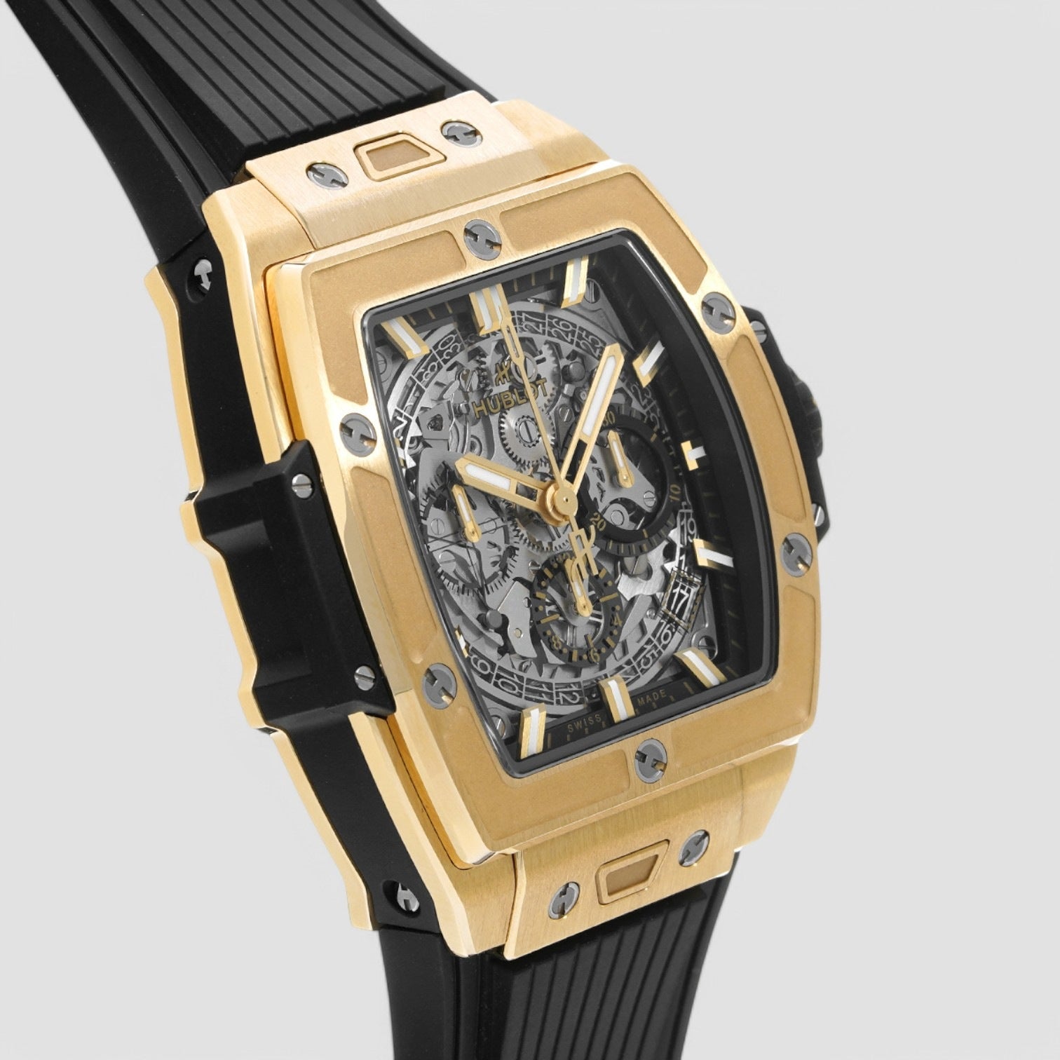 Spirit of Big Bang 18kt Yellow Gold Chronograph Automatic Unisex Watch