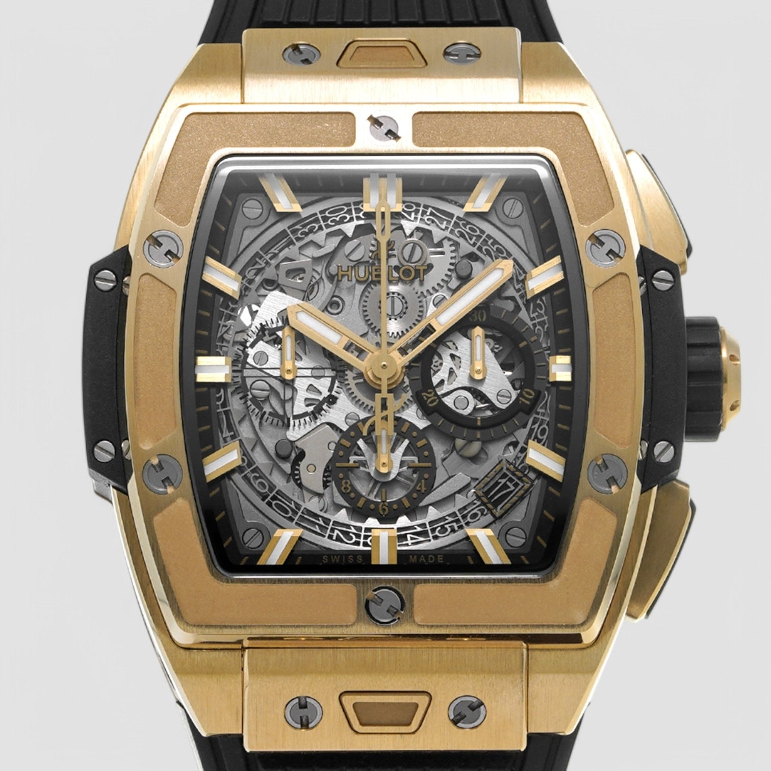 Spirit of Big Bang 18kt Yellow Gold Chronograph Automatic Unisex Watch