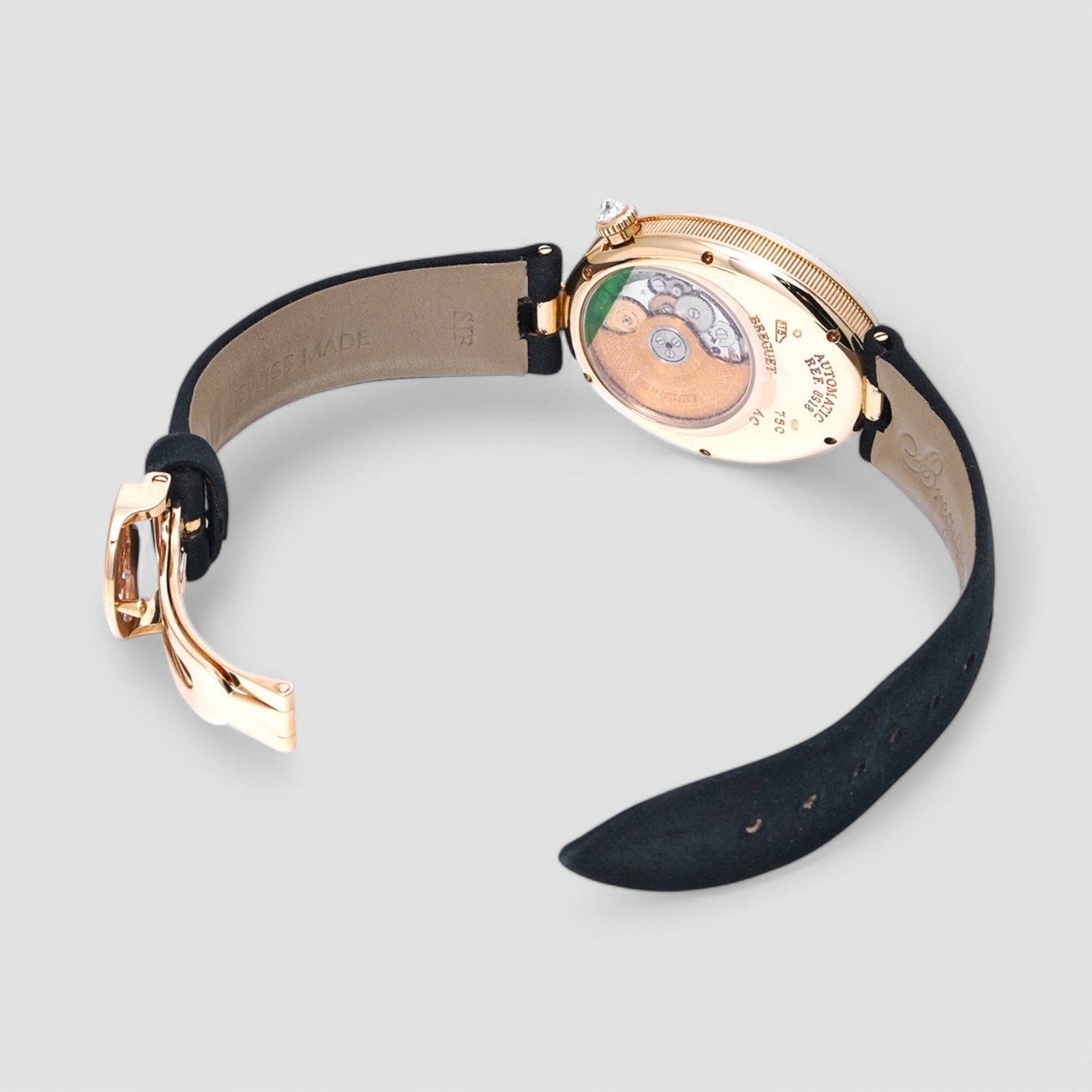 Reine de Naples Mother of Pearl 18kt Yellow Gold Diamond Unisex Watch