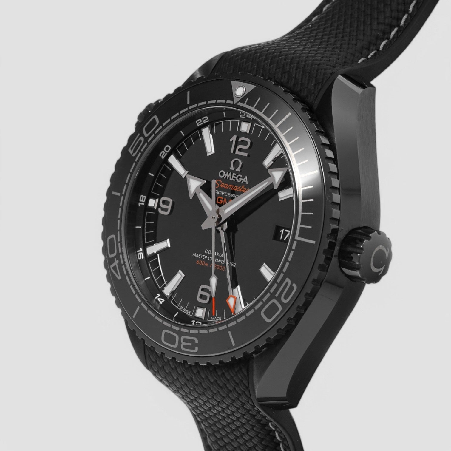 Seamaster Planet Ocean Deep Black GMT 600M Co-Axial Ceramic