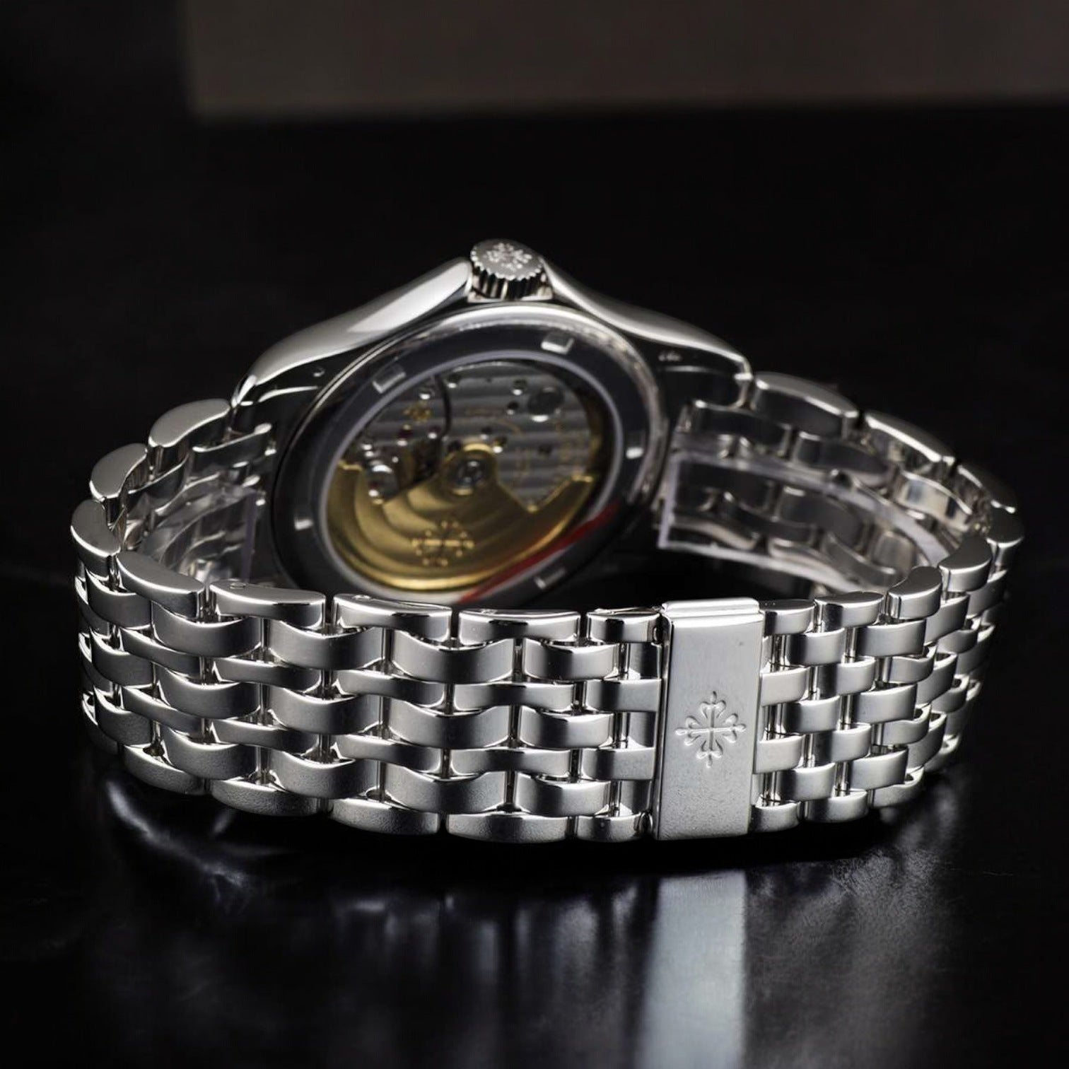 Calatrava 18K WHITE GOLD SILVER DIAL 5107/1G