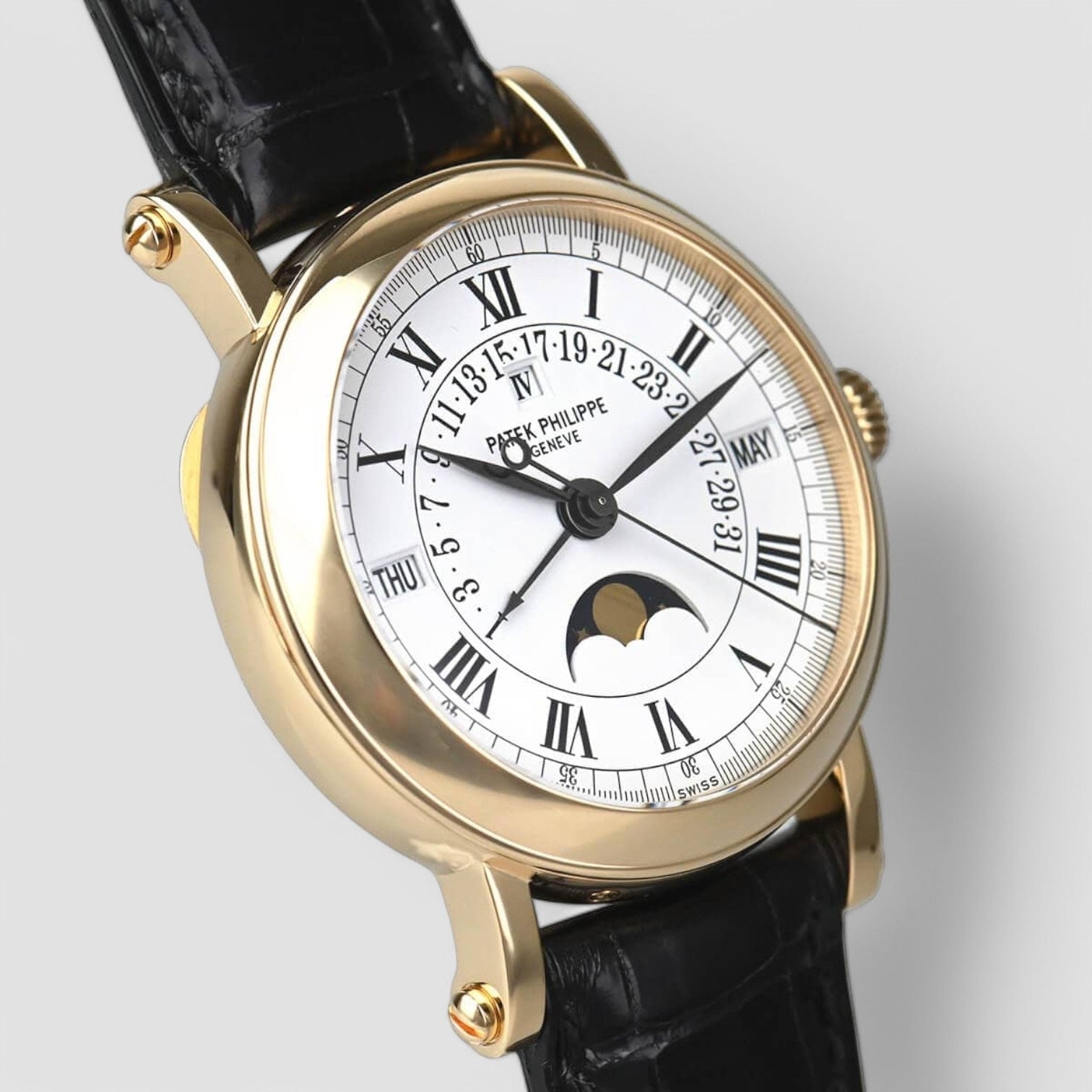 Perpetual Calendar Retrograde Perpetual Calendar 18K Yellow Gold FULL SET