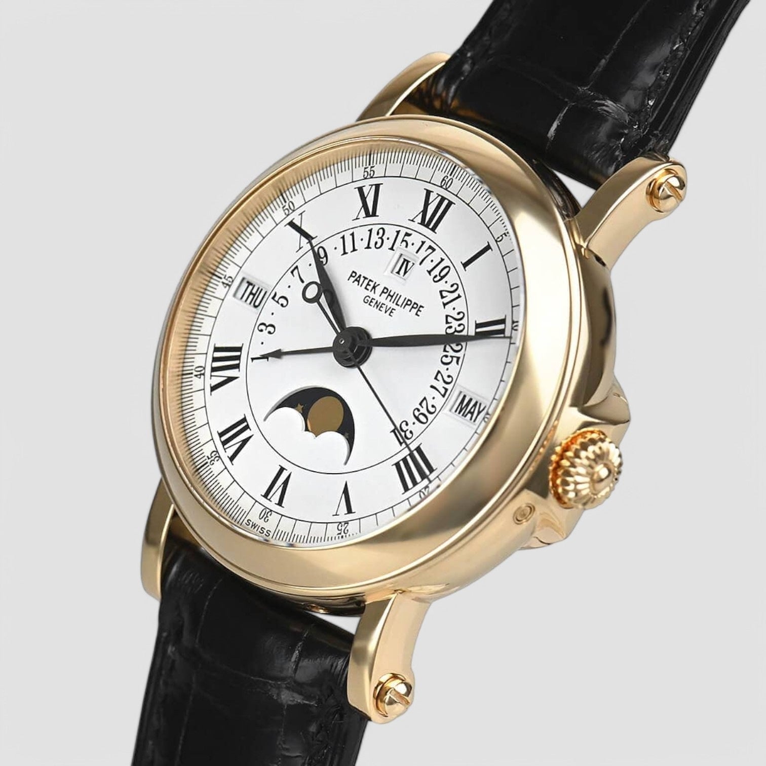 Perpetual Calendar Retrograde Perpetual Calendar 18K Yellow Gold FULL SET