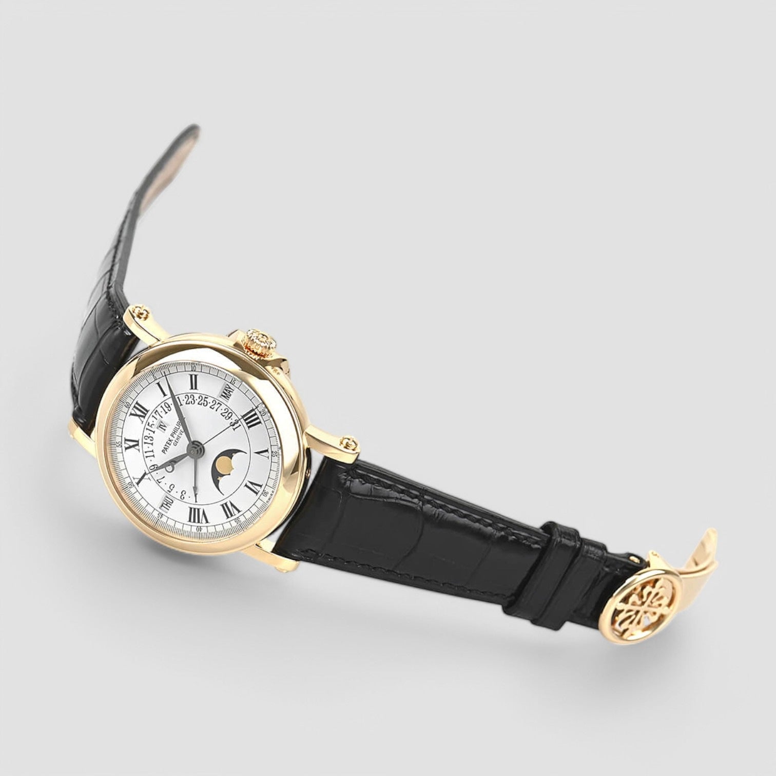 Perpetual Calendar Retrograde Perpetual Calendar 18K Yellow Gold FULL SET