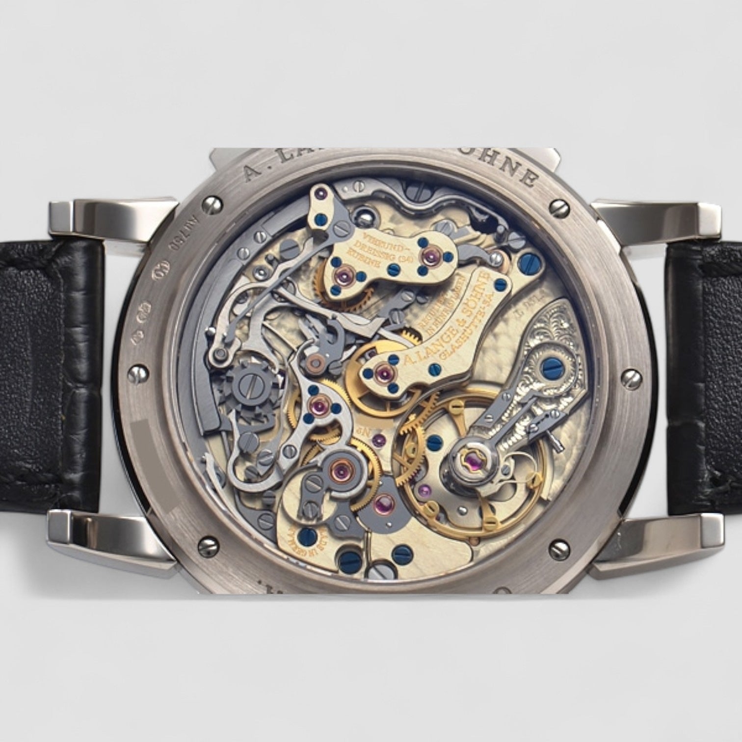 815 Flyback Chronograph Silver Dial 18K White Gold