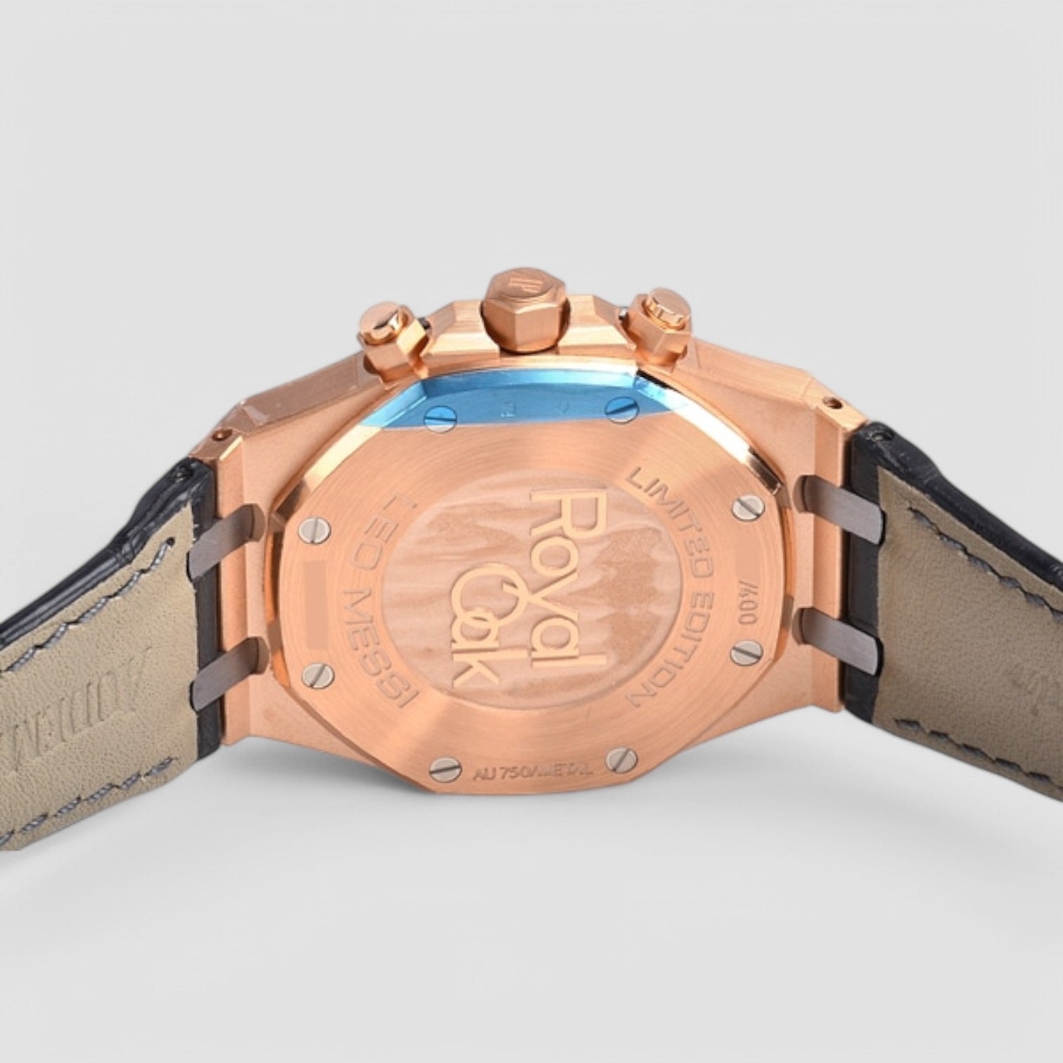 Royal Oak Chronograph Leo Messi Rose Gold and Tantalum Watch