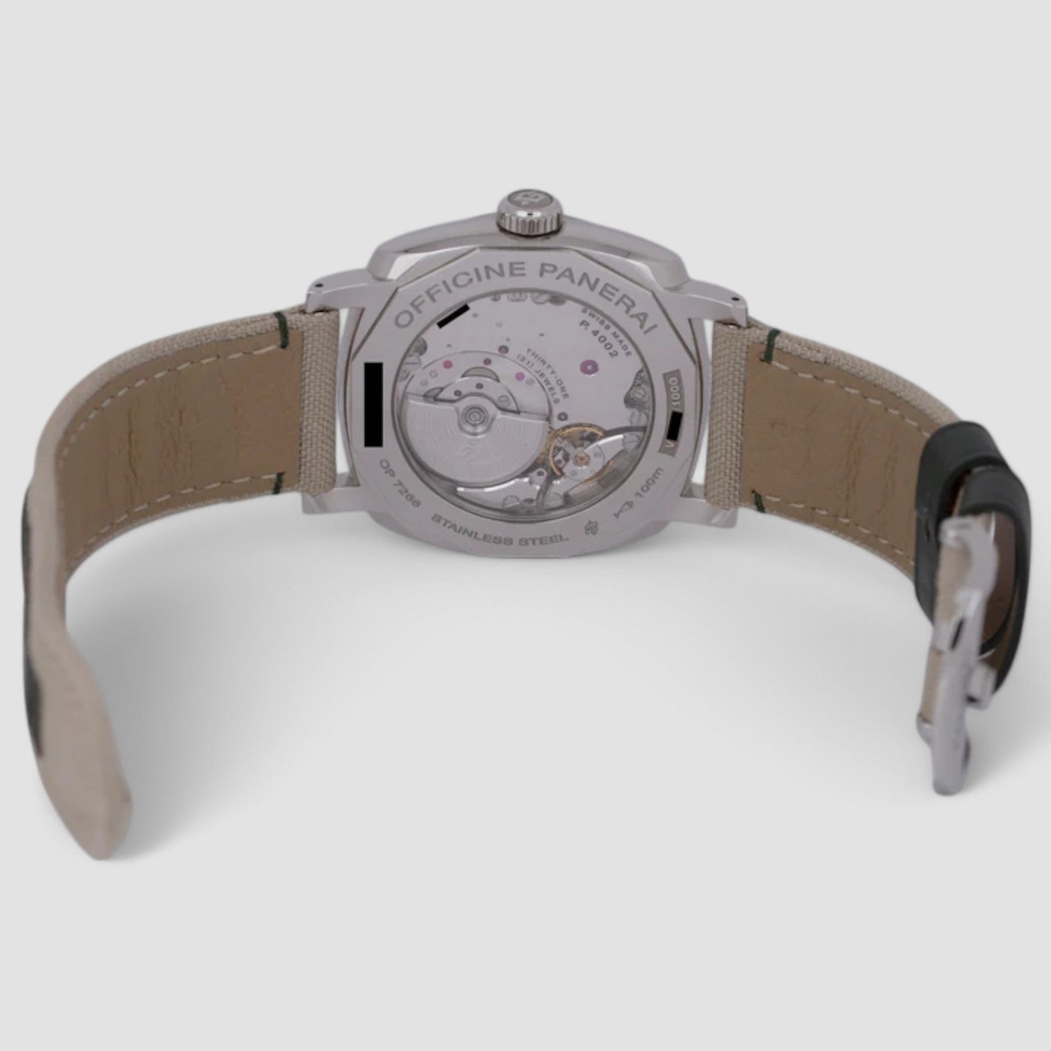 Radiomir 1940 3 Days GMT Power Reserve SS Description