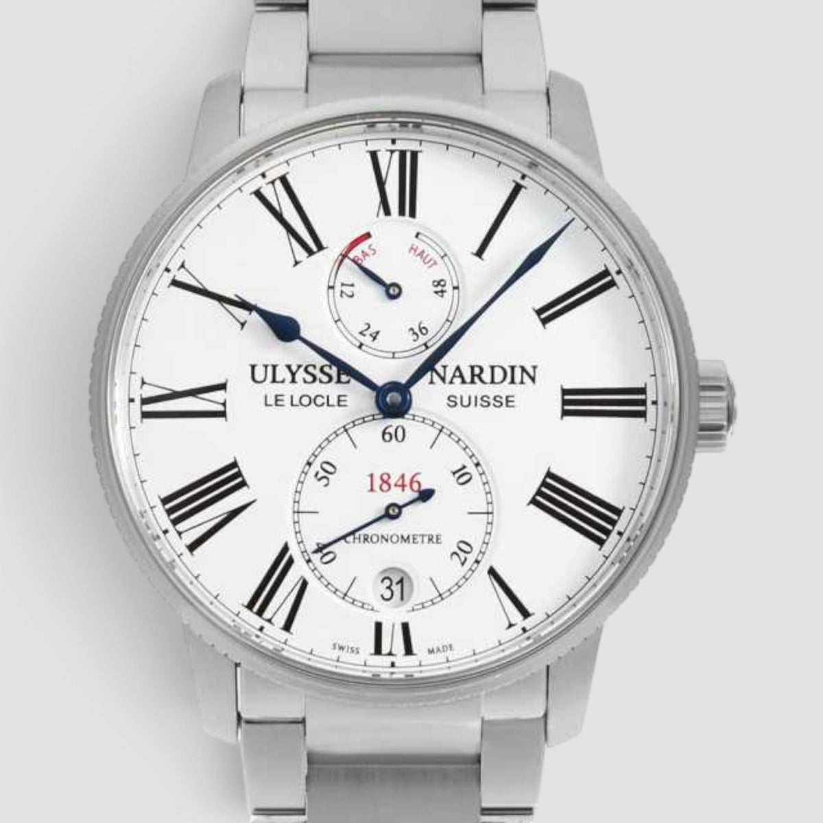 Marine Torpilleur 42mm White Dial
