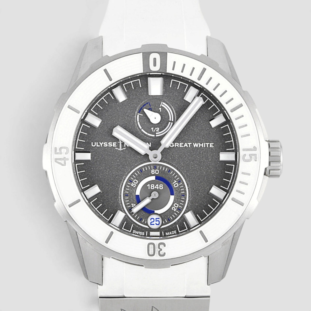 Marine Diver Chronometer Great White Limited Edition 44mm Titanium
