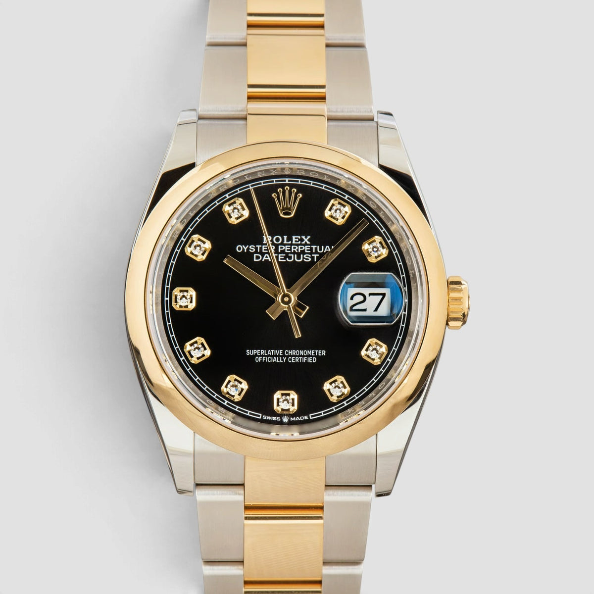 Datejust 36 Black Diamond Dial Oyster