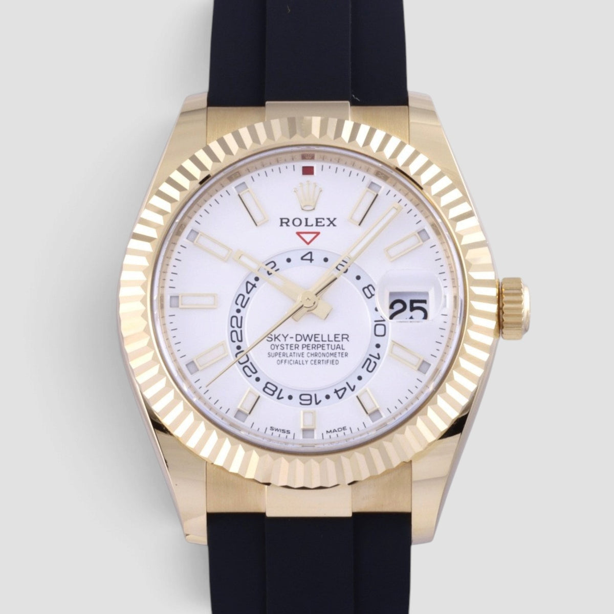 Sky-Dweller 42mm White Dial