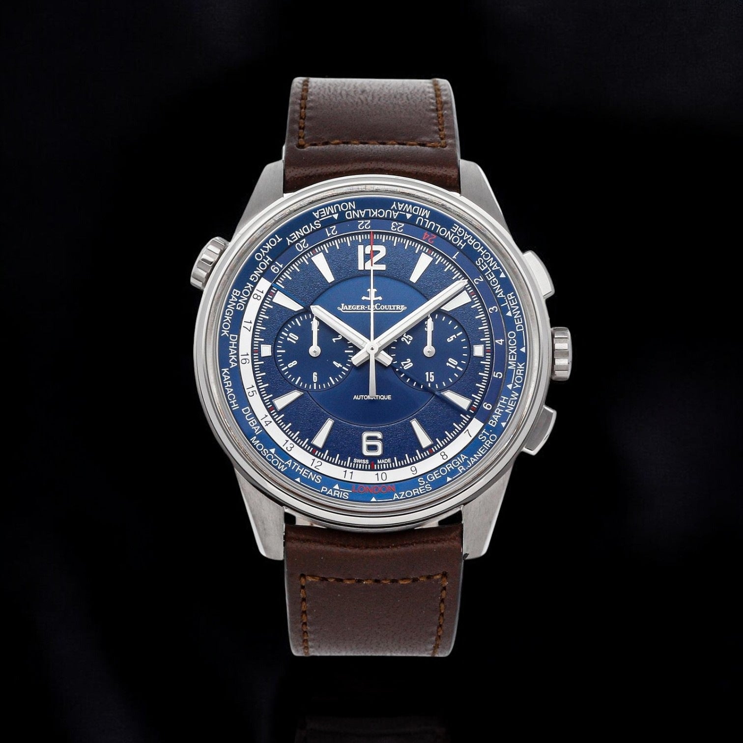 Polaris World Time Chronograph Titanium Automatic