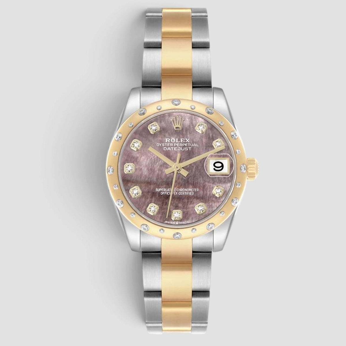 Datejust 31 Mother-of-Pearl Diamond Dial Oyster