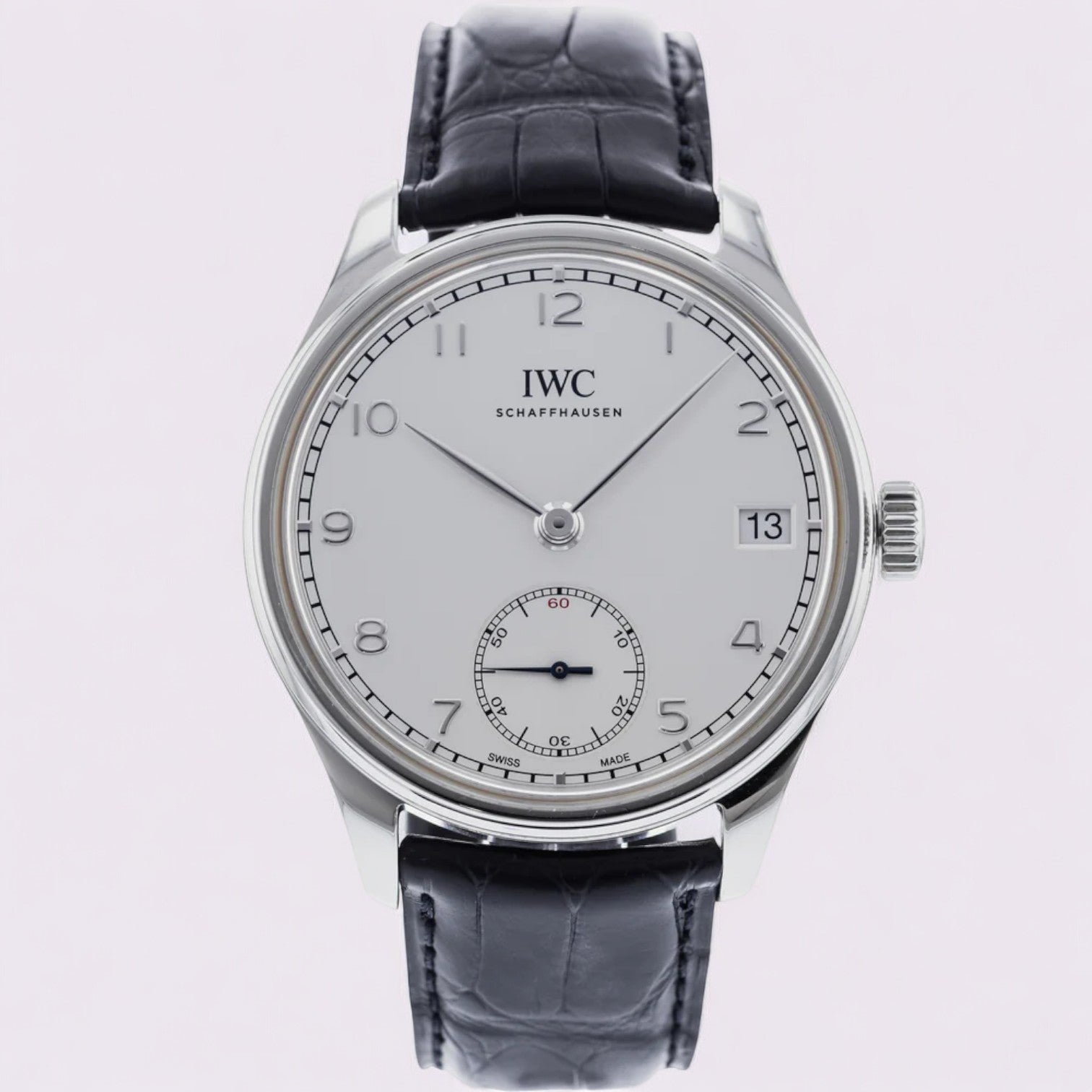IWC Portuguese Hand-Wound Eight Days SS / Silver Dial