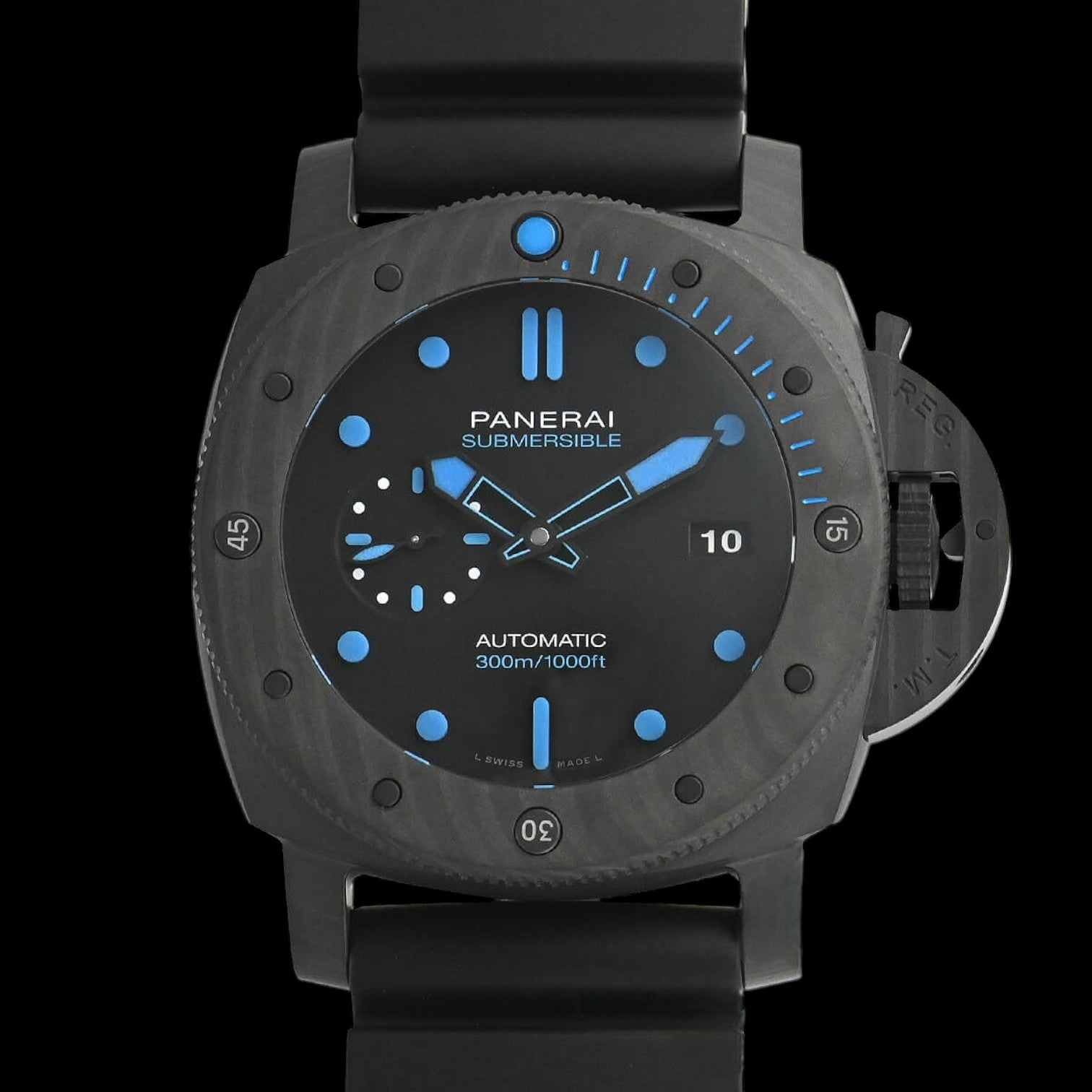 Submersible PAM01616 Carbotech 47mm 3 Days Automatic UNWORN